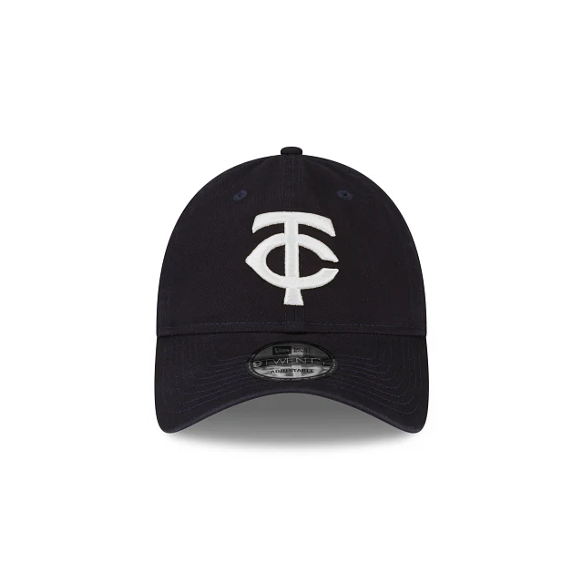 Minnesota Twins Navy Core Classic 9TWENTY Adjustable Hat