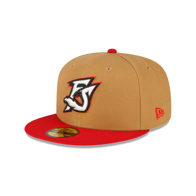 Richmond Flying Squirrels Wheat 59FIFTY Fitted Hat