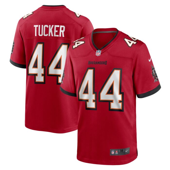Men’s Tampa Bay Buccaneers Sean Tucker Nike Red Game Jersey