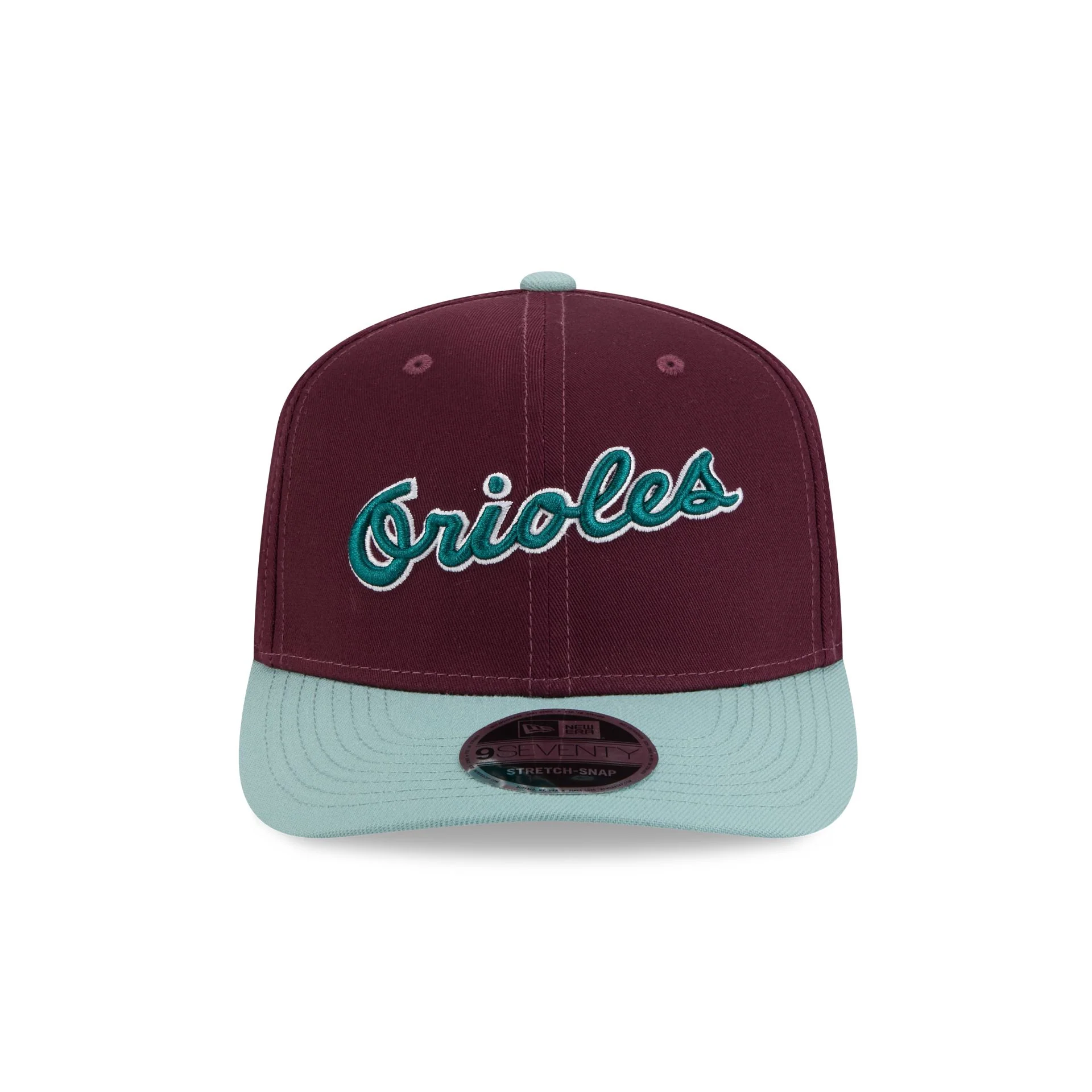 Baltimore Orioles Maroon 9SEVENTY Stretch-Snap Hat