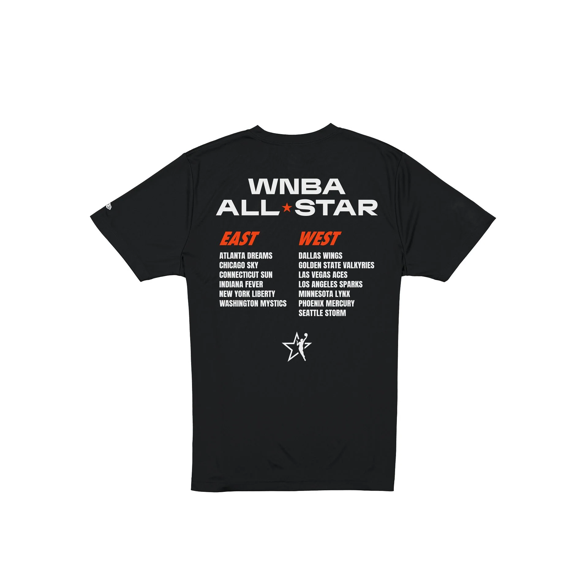 2025 WNBA All-Star Game Black T-Shirt