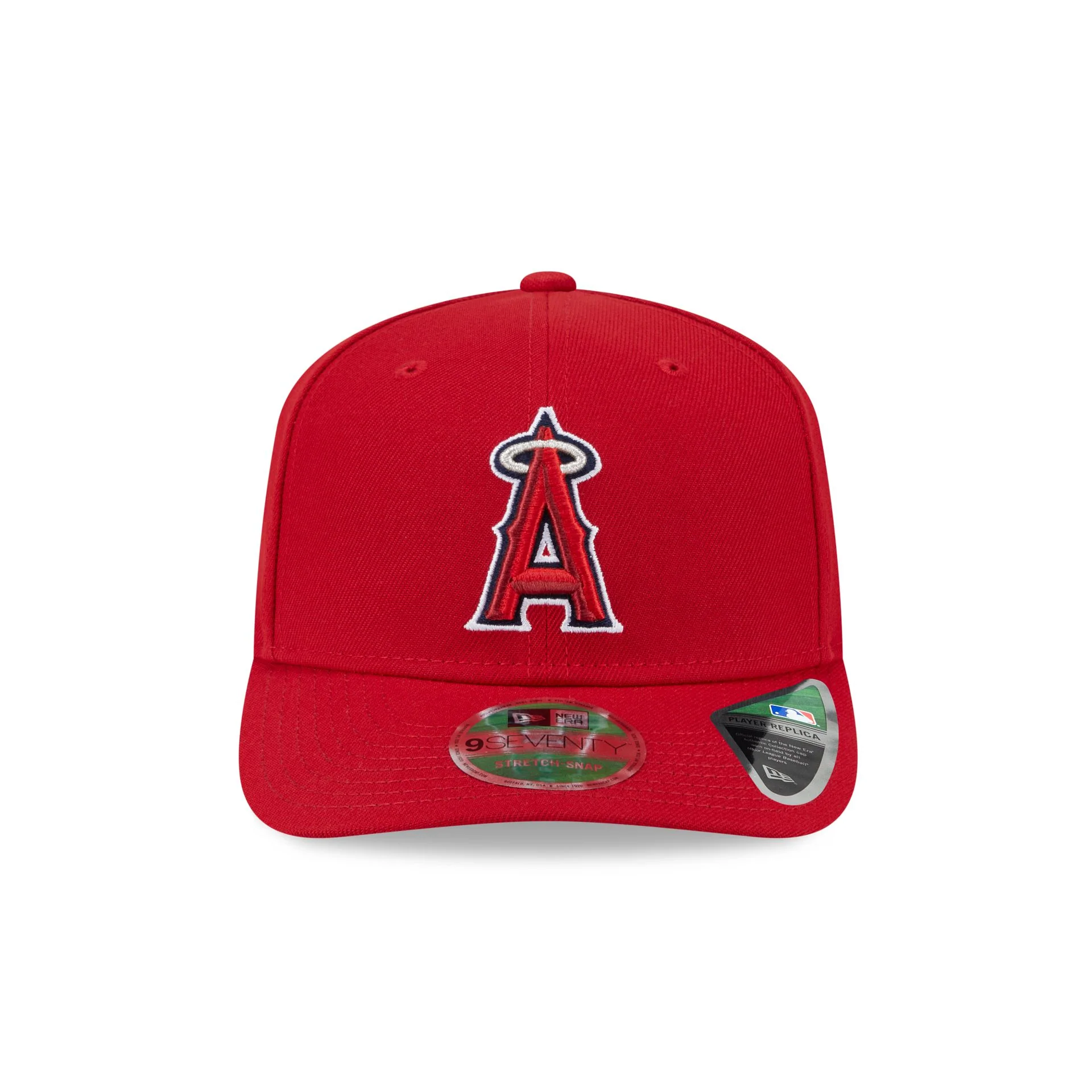 Los Angeles Angels Game Authentic Collection 9SEVENTY Stretch-Snap Hat