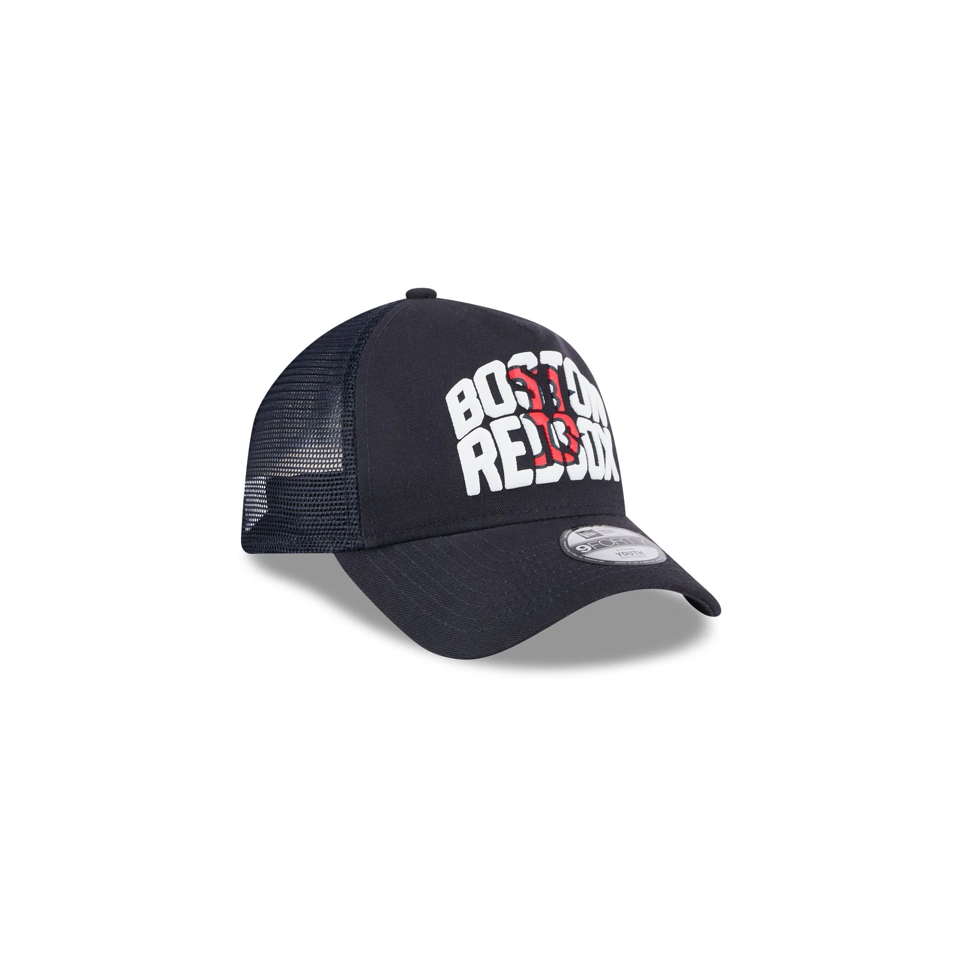 Boston Red Sox Kids Chalk 9FORTY A-Frame Trucker Hat