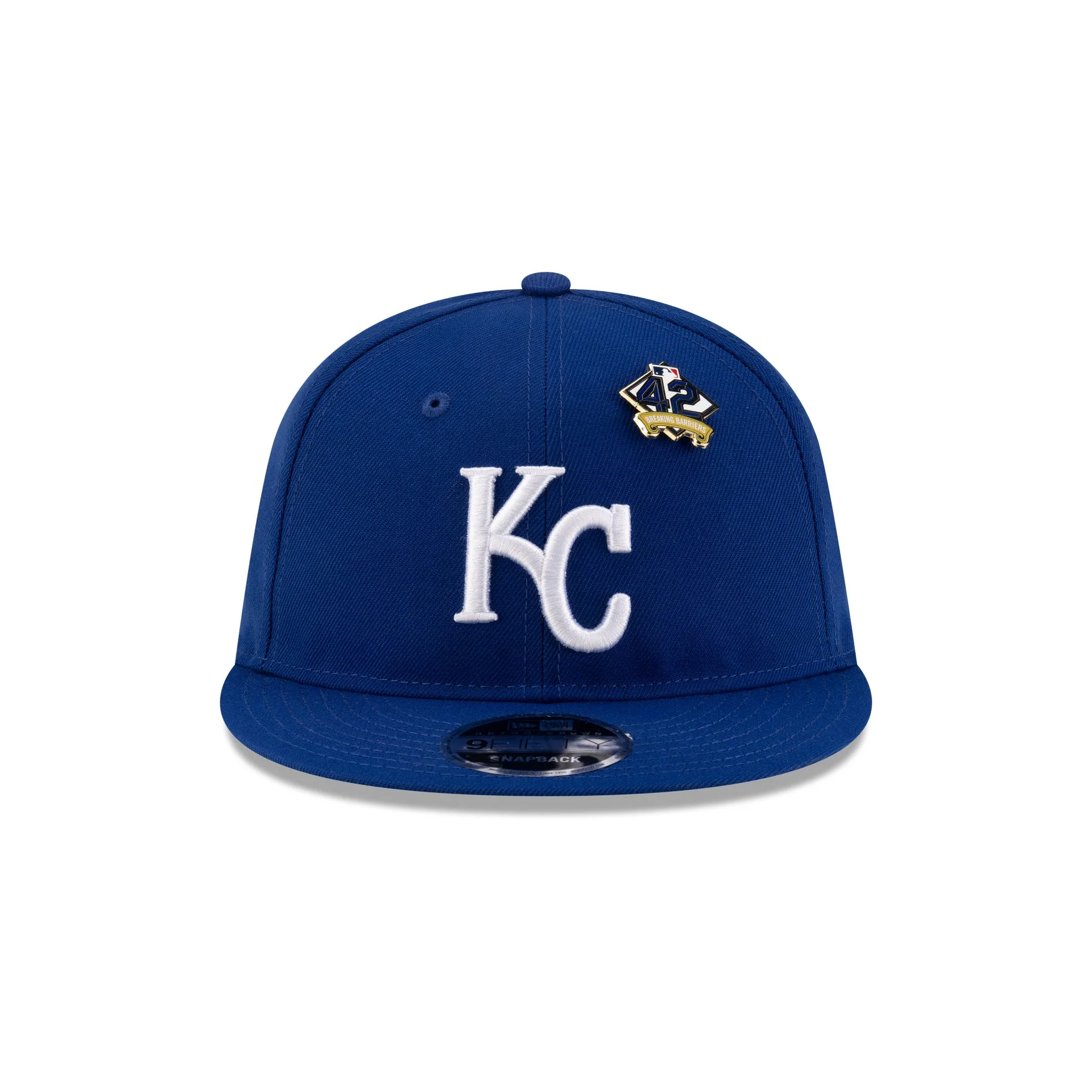 Kansas City Royals Jackie Robinson Day 2025 Retro Crown 9FIFTY Snapback Hat