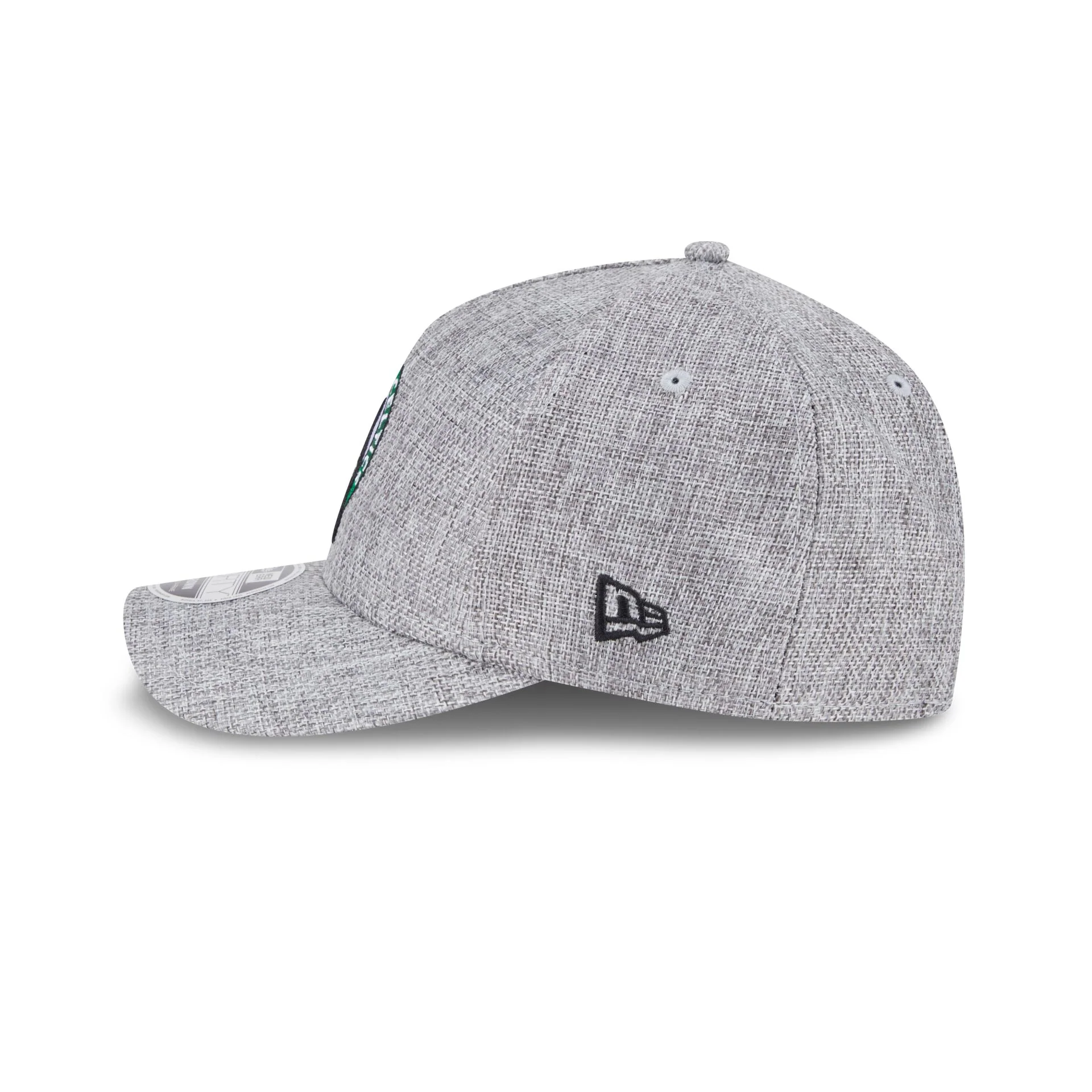 Boston Celtics Cotton Weave Gray 9FORTY M-Crown A-Frame Snapback Hat