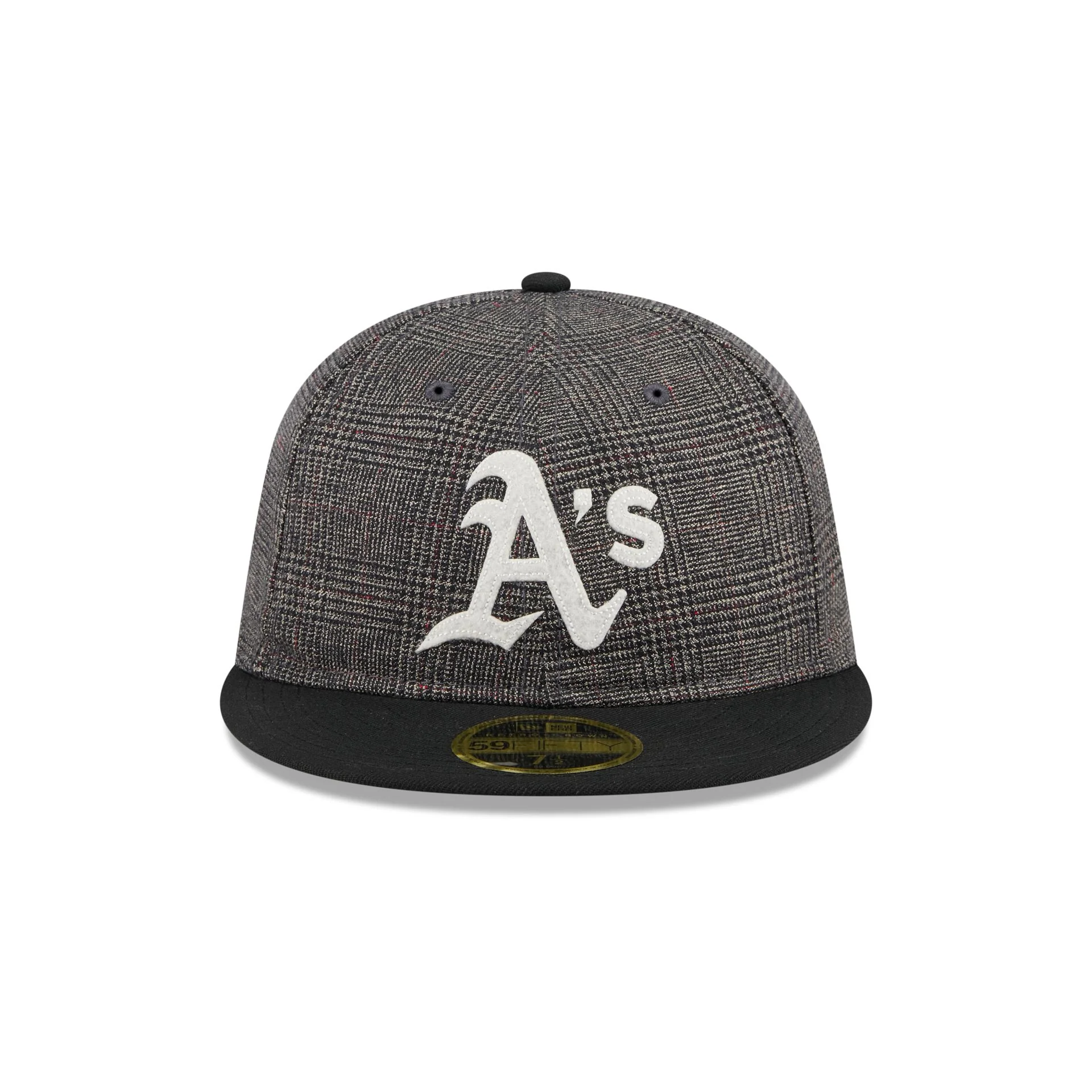 Athletics Plaid Retro Crown 59FIFTY Fitted Hat
