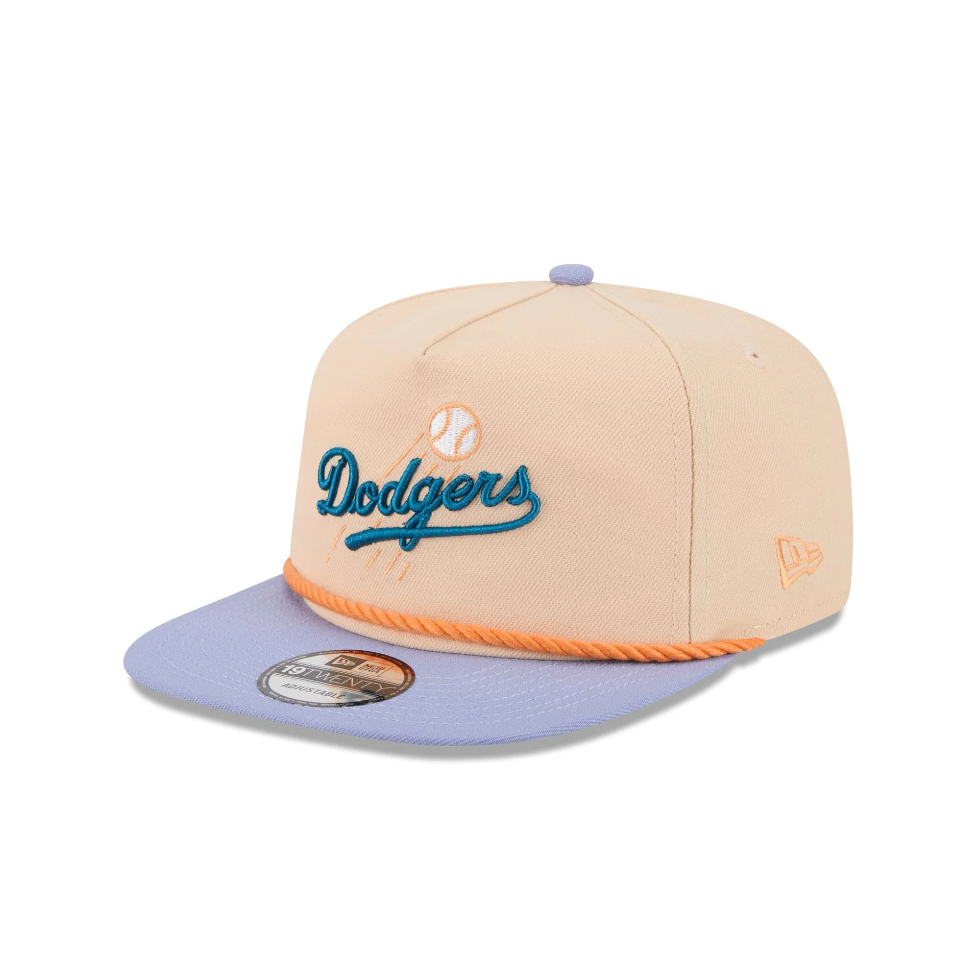 Brooklyn Dodgers Mango Mocha Golfer Hat