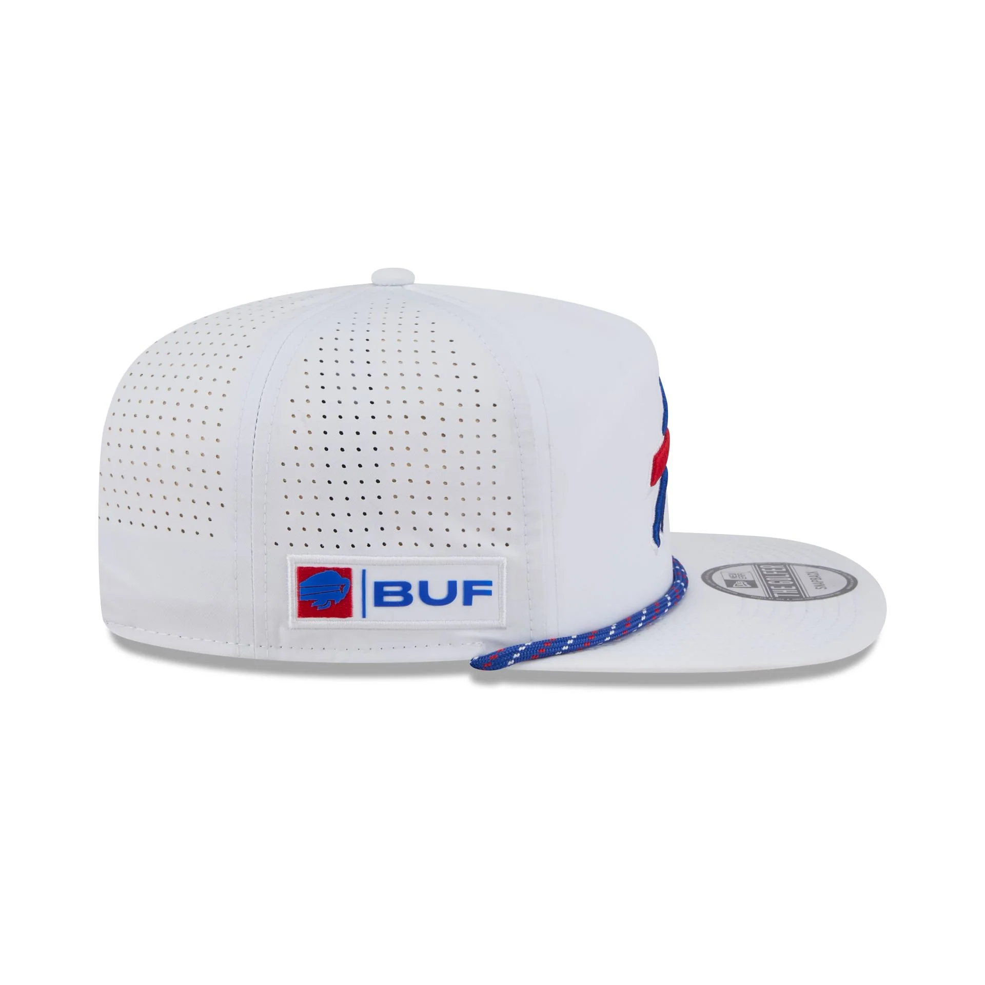 Buffalo Bills Optic White Performance Rope Golfer Hat