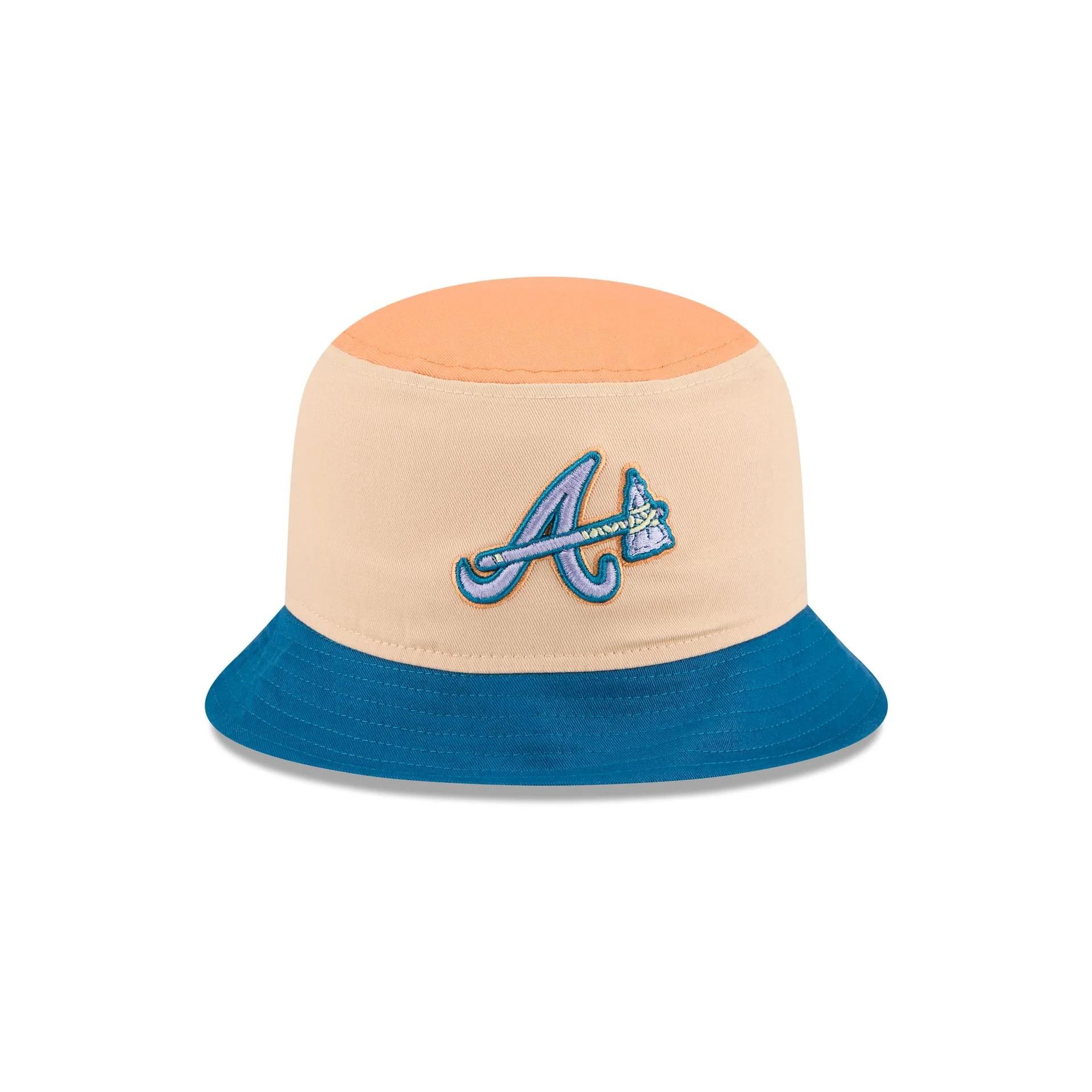 Atlanta Braves Mango Mocha Bucket Hat