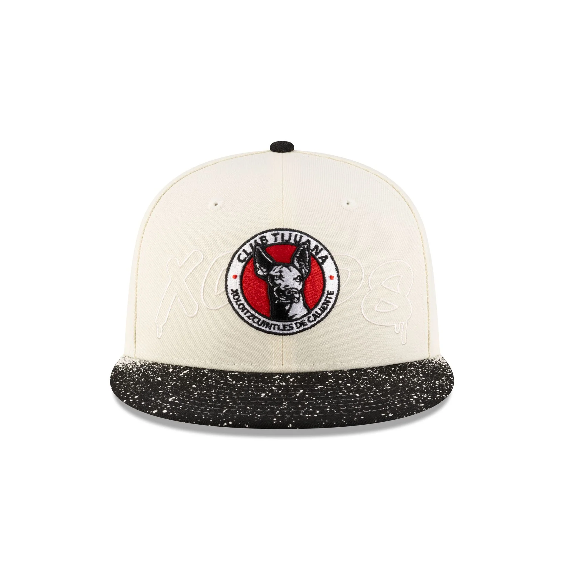 Xolos Splattered Visor 59FIFTY Fitted Hat