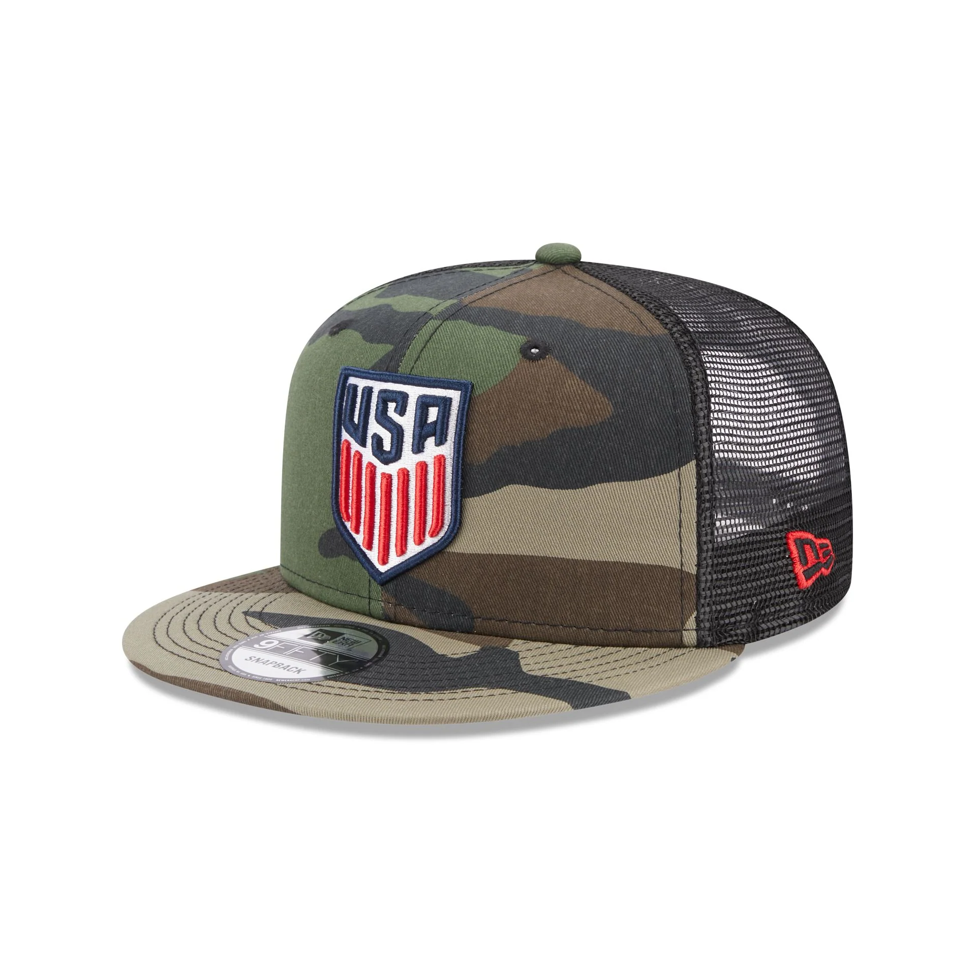 U.S. Soccer Men's National Team Camo 9FIFTY Trucker Snapback Hat