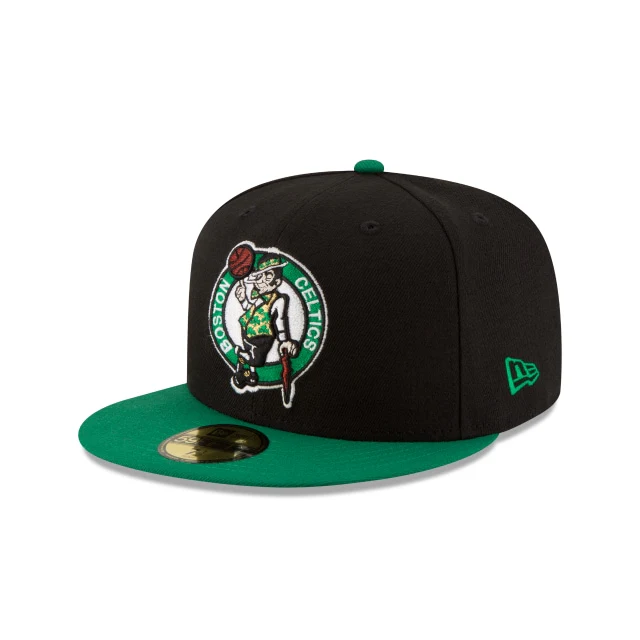 Boston Celtics 2Tone Black 59FIFTY Fitted Hat