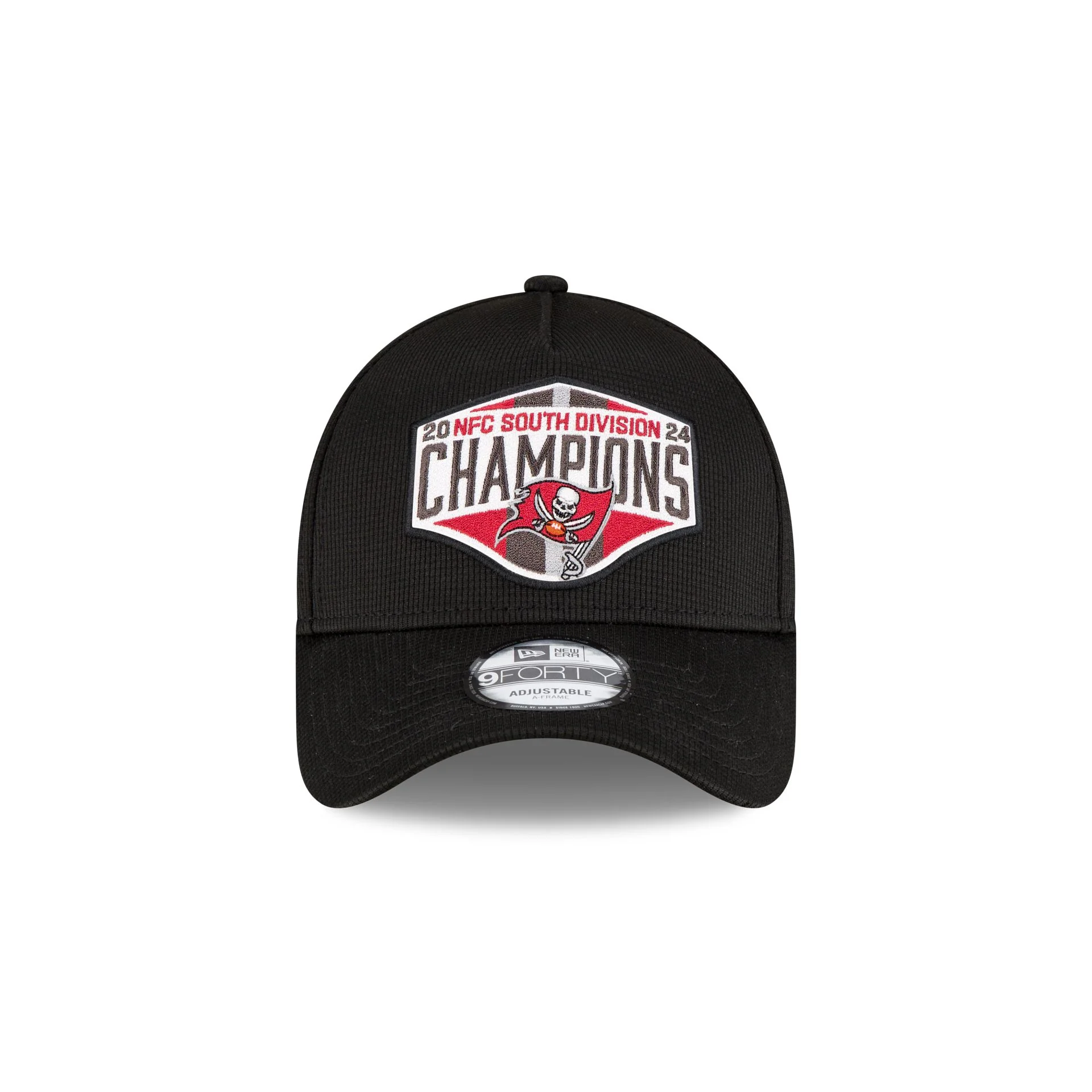 Tampa Bay Buccaneers 2024 Division Champion Locker Room 9FORTY A-Frame Snapback Hat