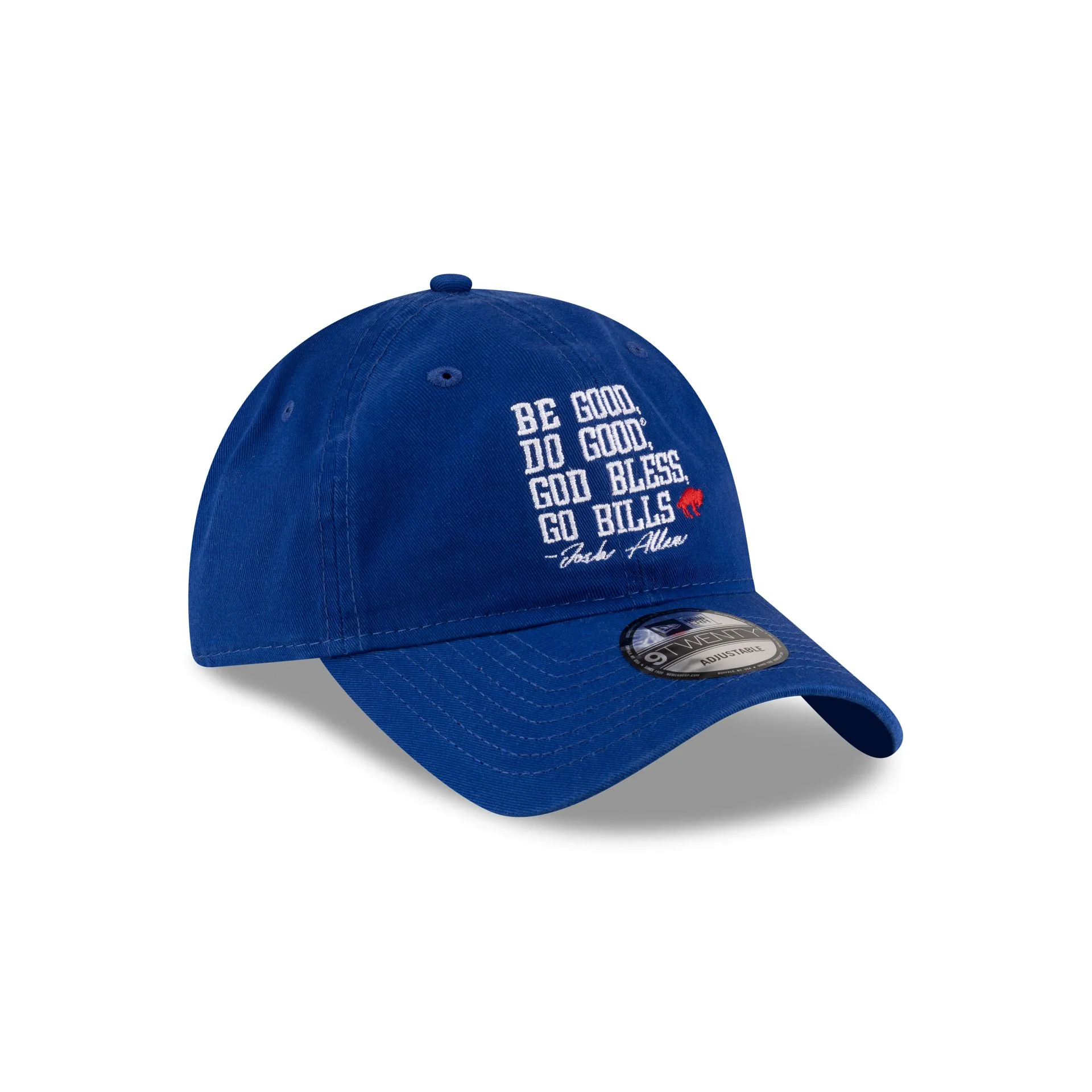 Josh Allen Be Good, Do Good Stacked 9TWENTY Adjustable Hat