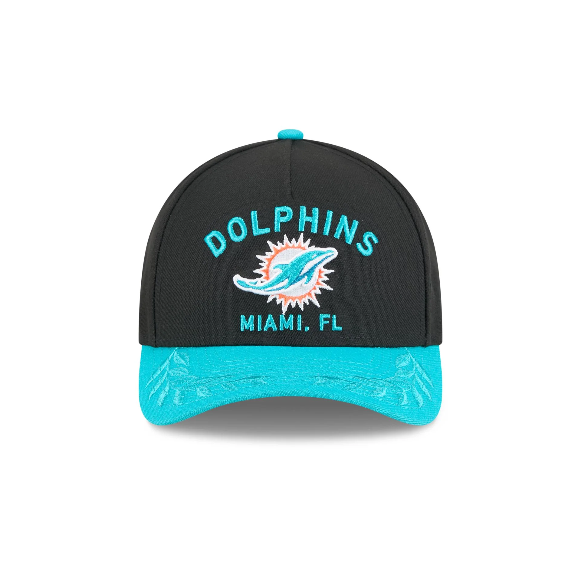 Miami Dolphins 2025 Draft 9FORTY M-Crown A-Frame Snapback Hat