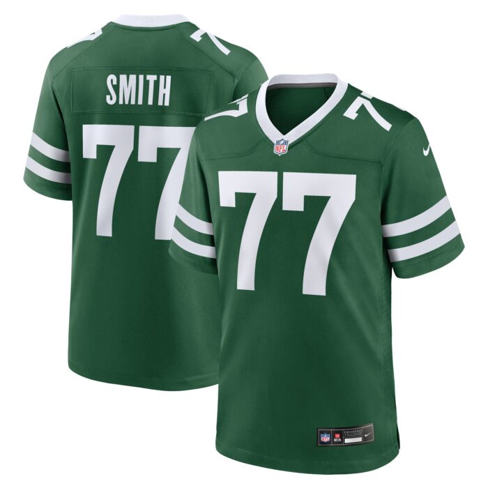 Men’s New York Jets Tyron Smith Nike Legacy Green Game Jersey