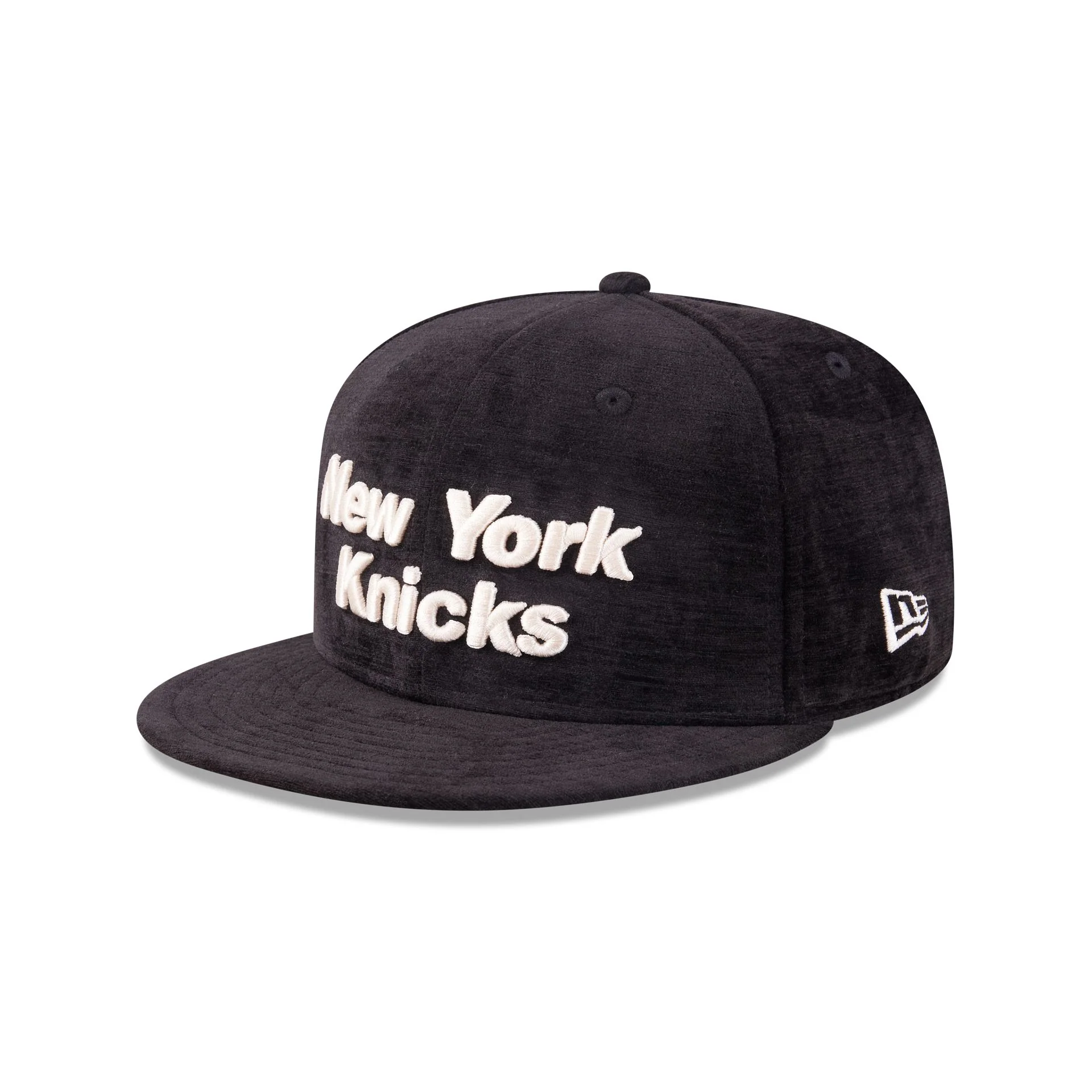 New York Knicks Black Velvet 59FIFTY Fitted Hat