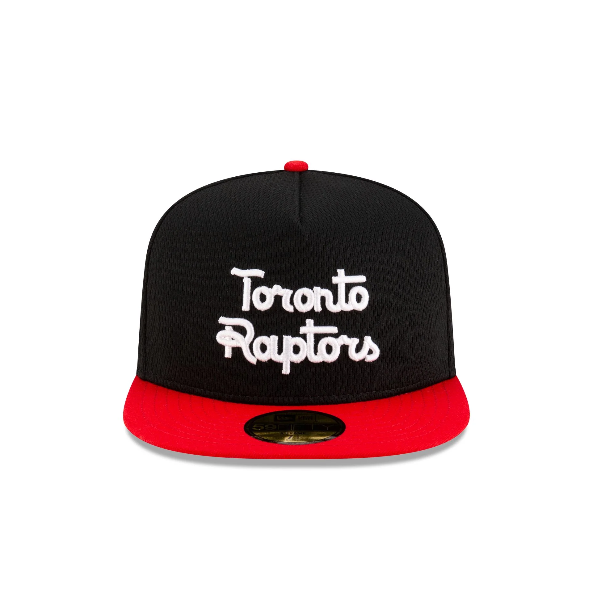 Toronto Raptors Dashmark Mesh 59FIFTY A-Frame Fitted Hat