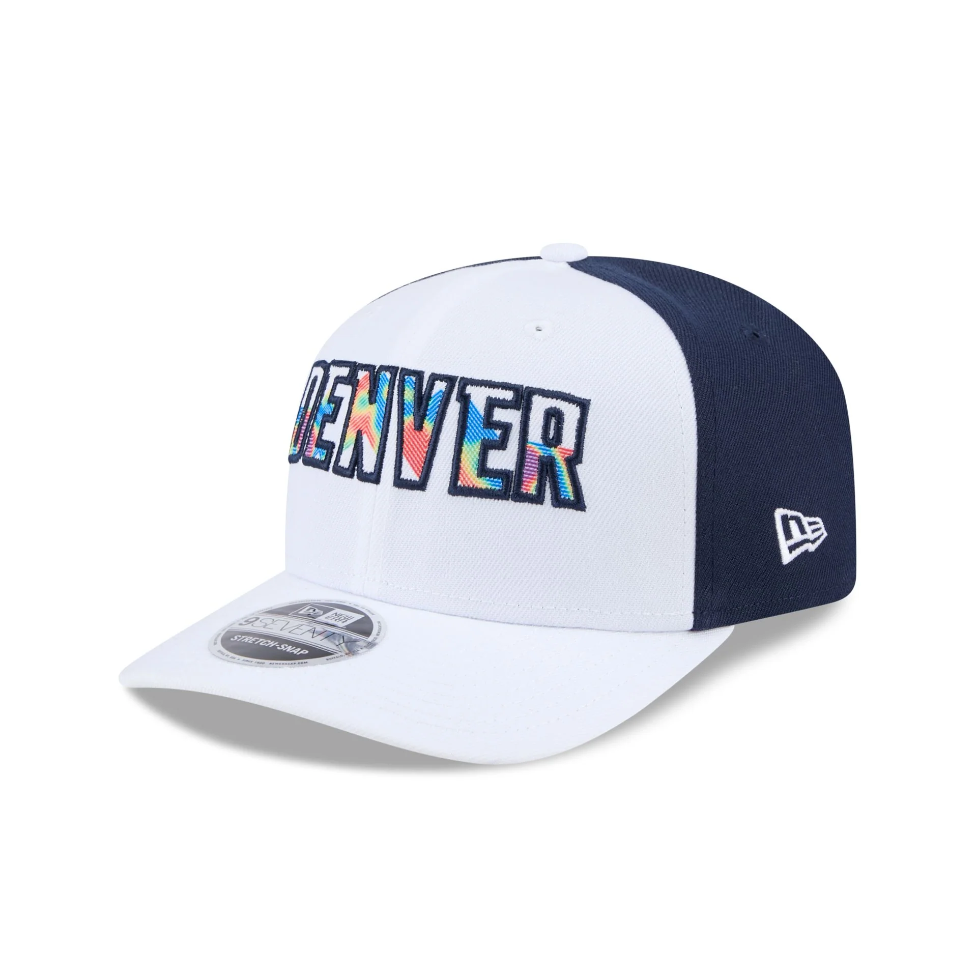 Denver Nuggets 2024 City Edition 9SEVENTY Stretch-Snap Hat