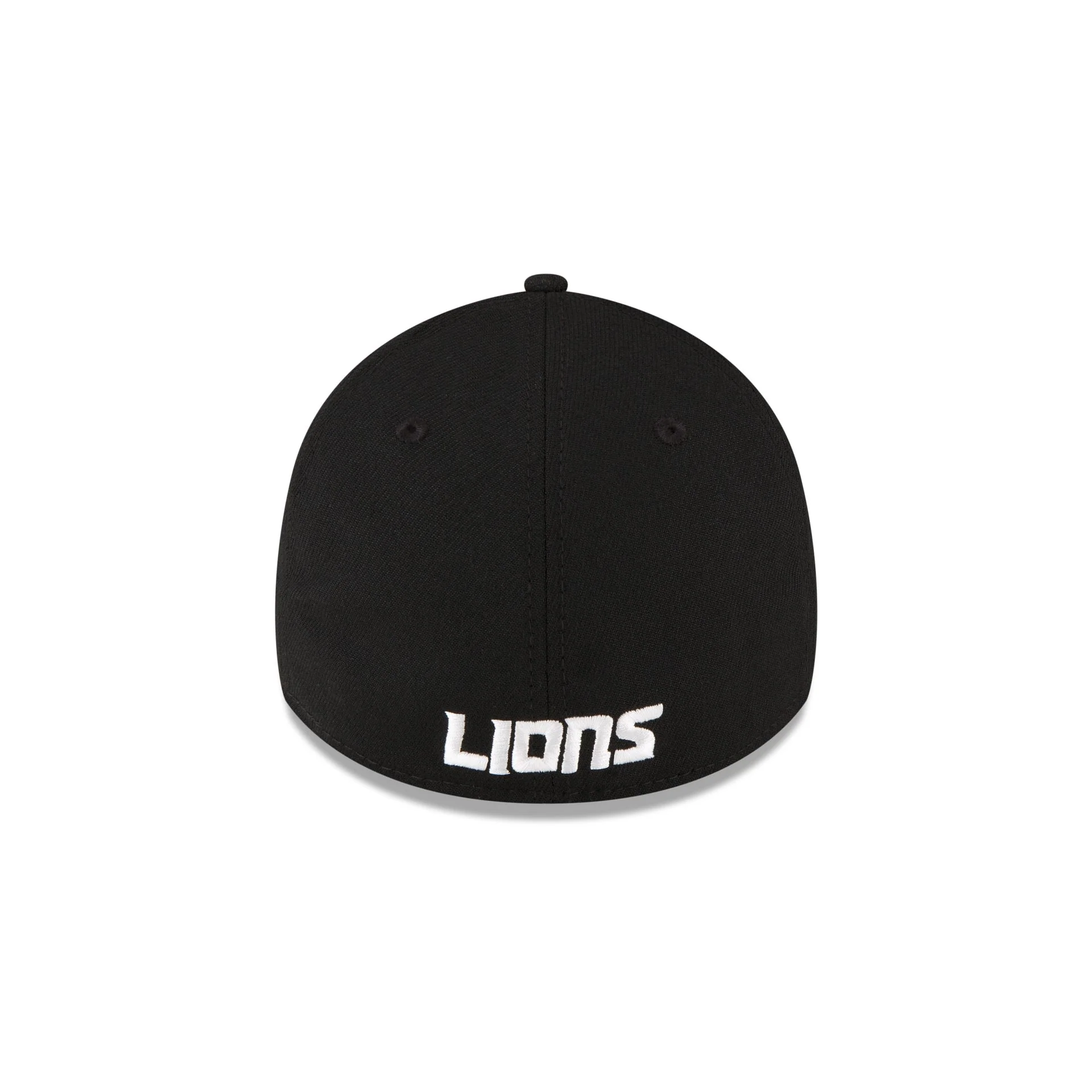 Detroit Lions Team Classic Black 39THIRTY Stretch Fit Hat