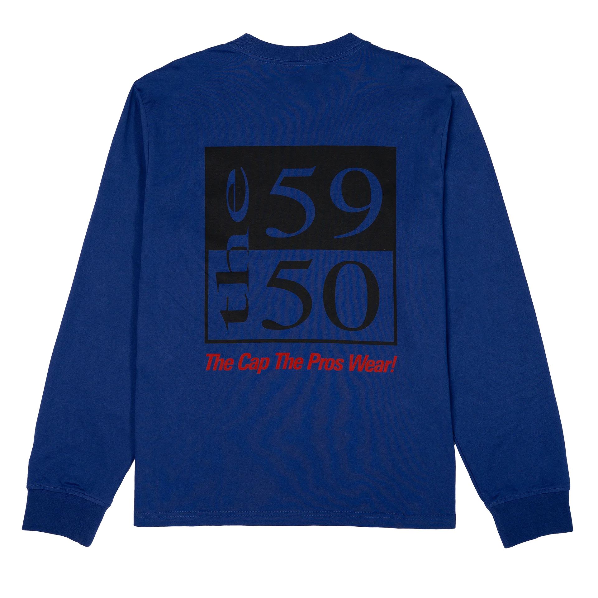 New Era Branded 59FIFTY Archivist Dark Royal Long Sleeve T-Shirt