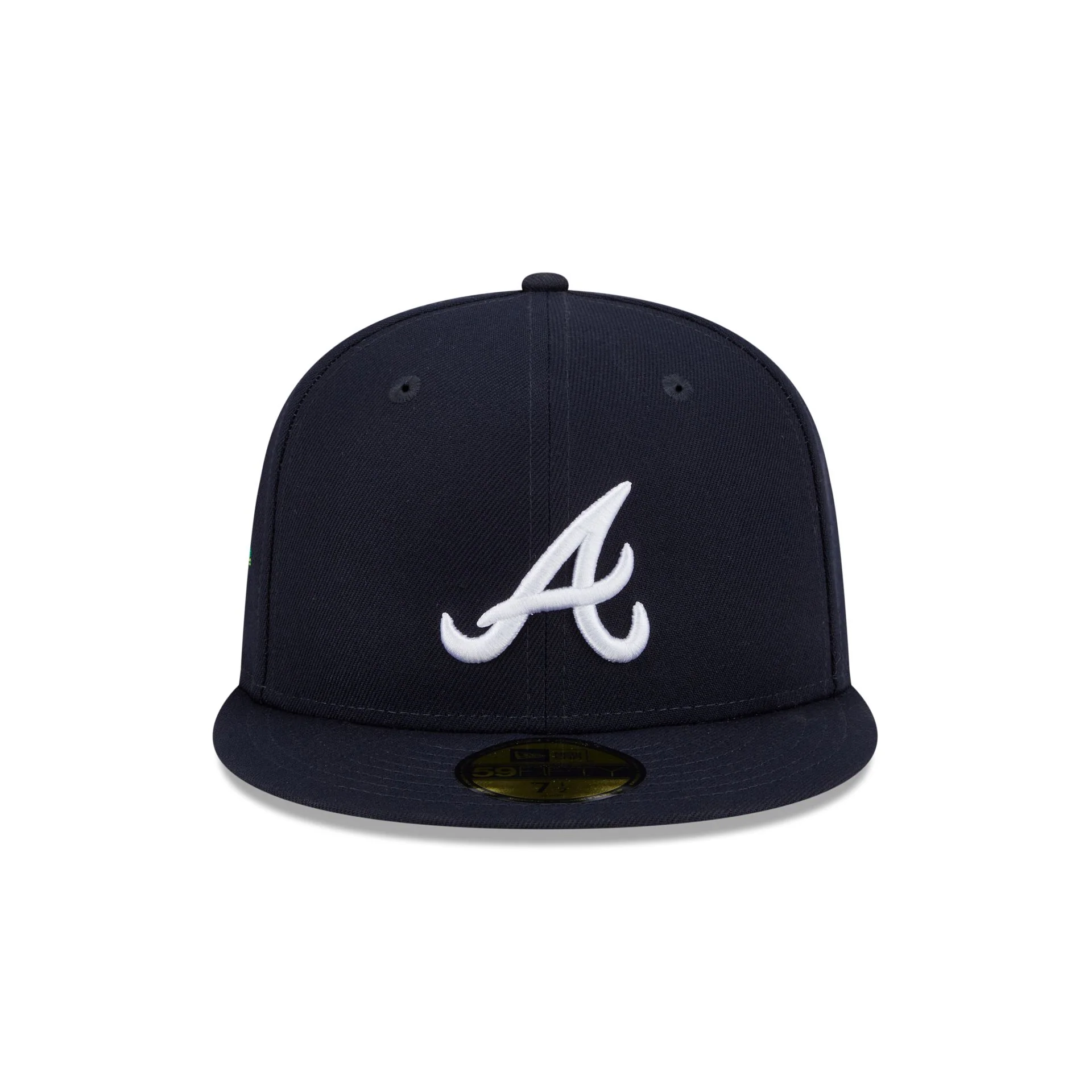 Atlanta Braves Floral Undervisor 59FIFTY Fitted Hat