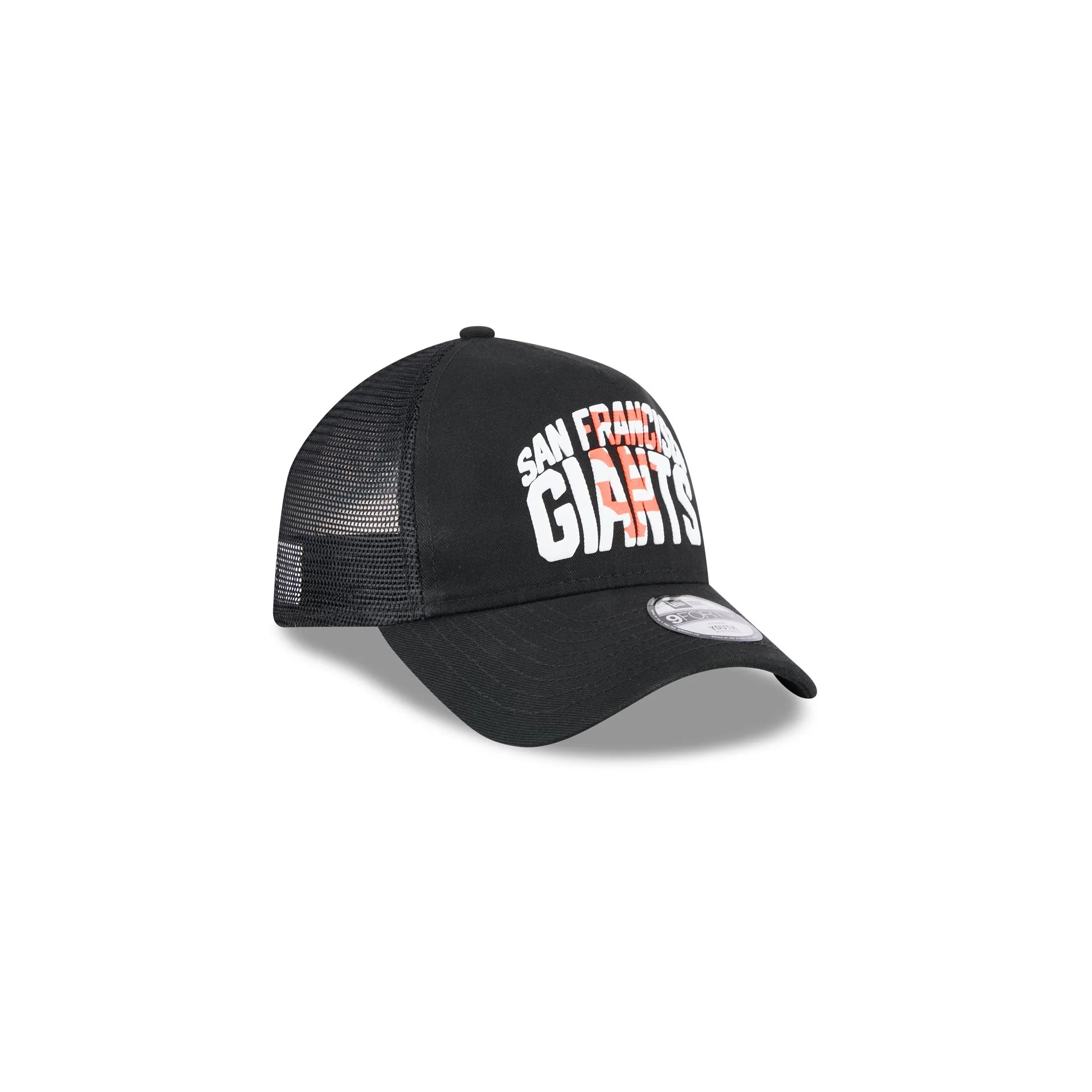 San Francisco Giants Kids Chalk 9FORTY A-Frame Trucker Hat