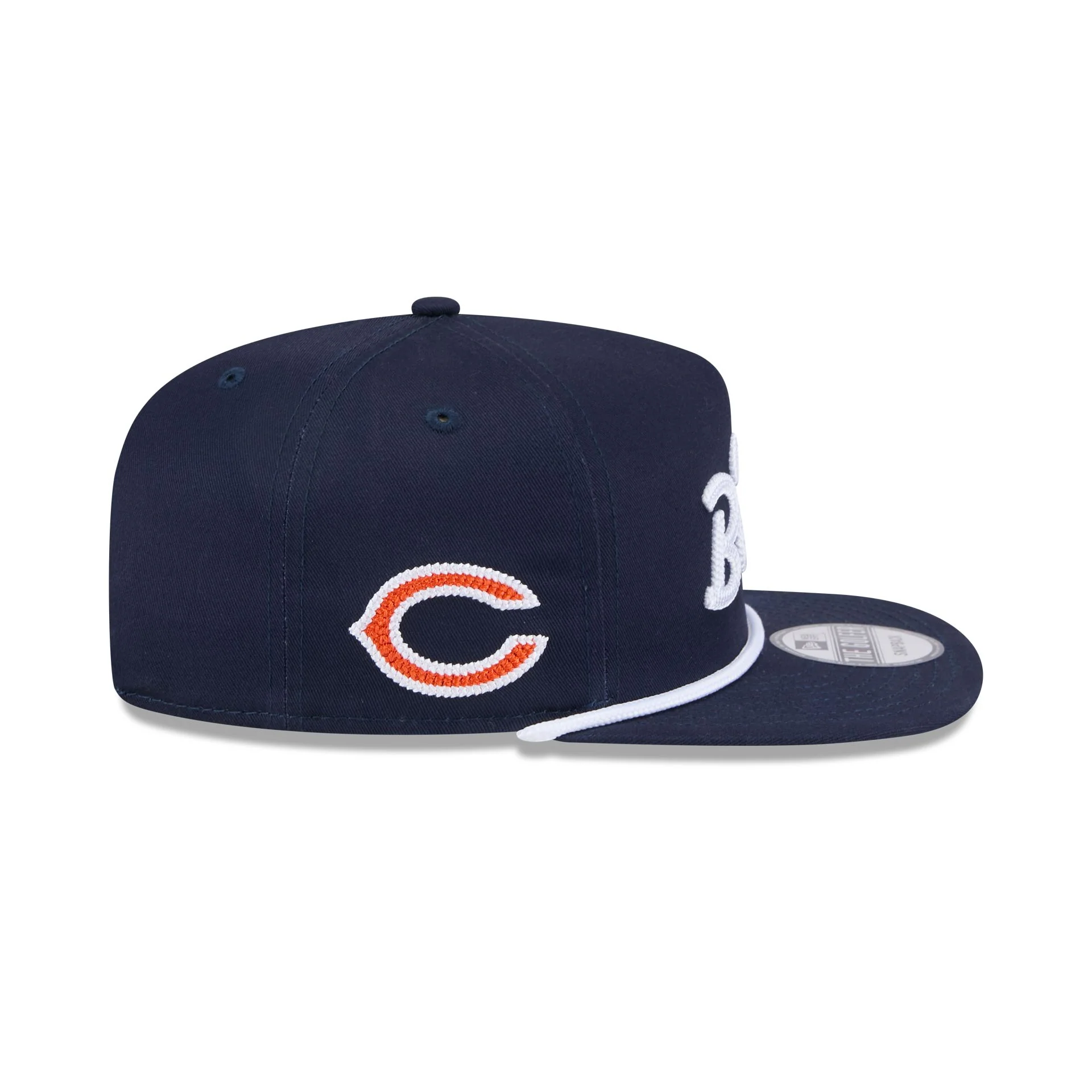 Chicago Bears Team Text Golfer Hat