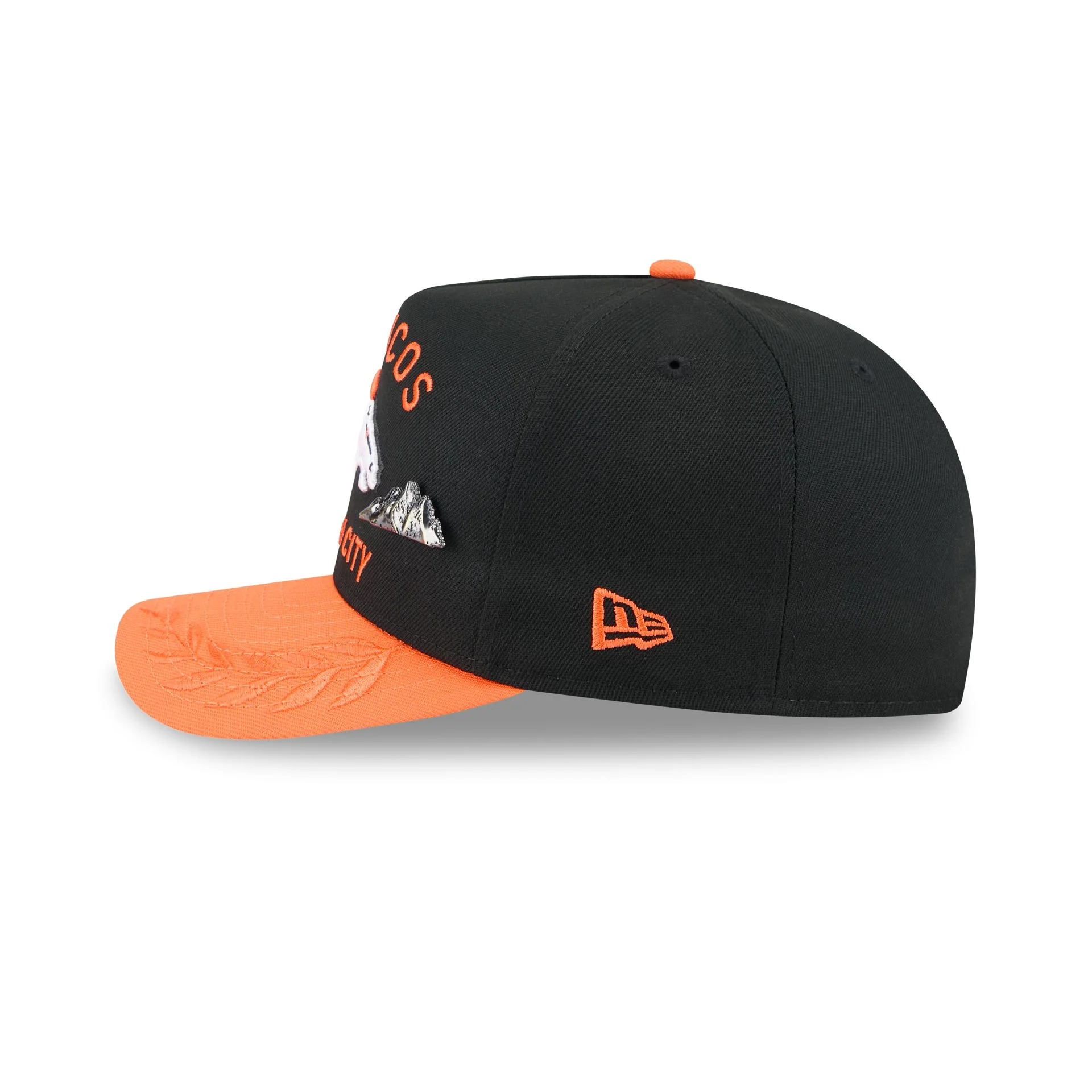 Denver Broncos 2025 Draft Black 59FIFTY A-Frame Fitted Hat