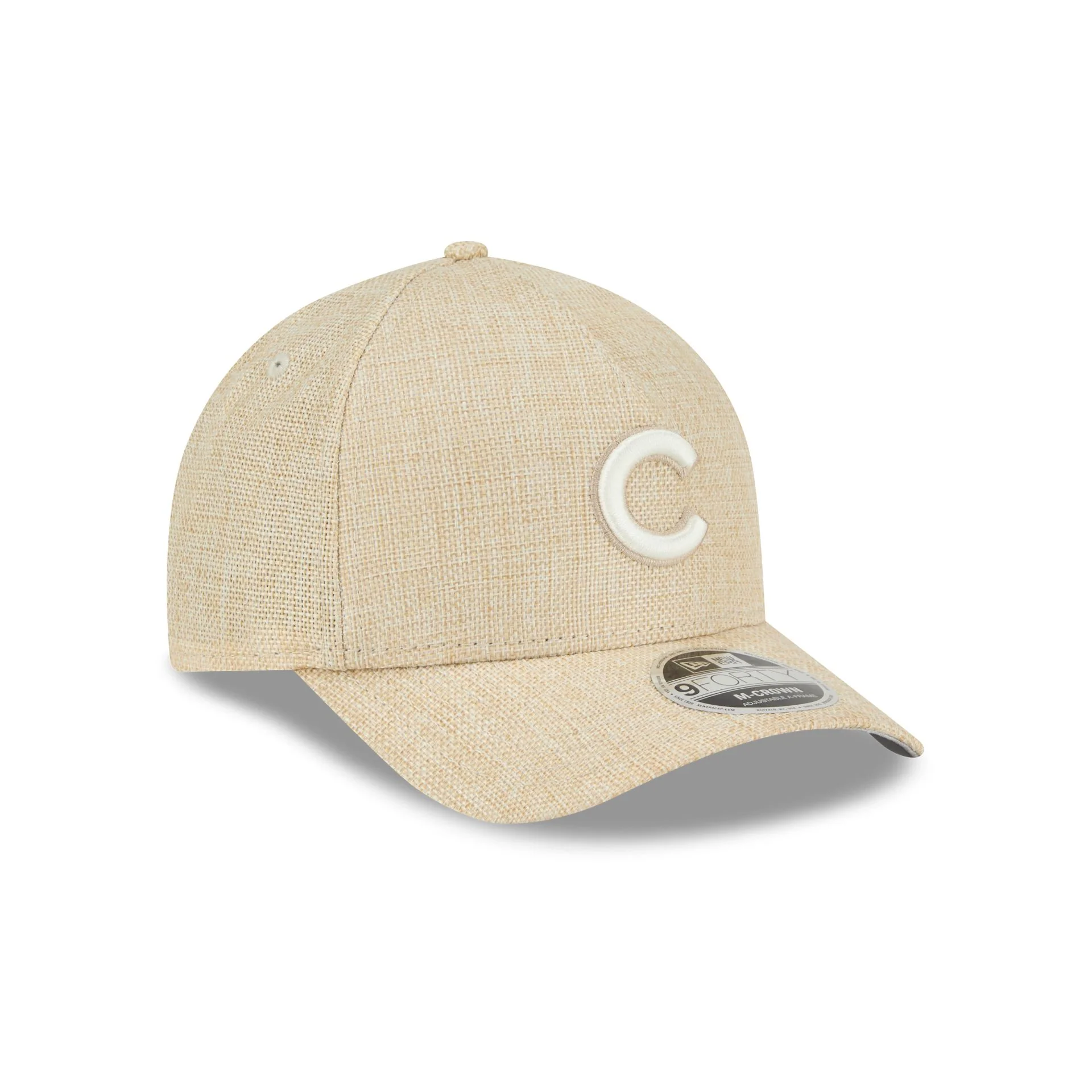 Chicago Cubs Cotton Weave Stone 9FORTY M-Crown A-Frame Snapback Hat