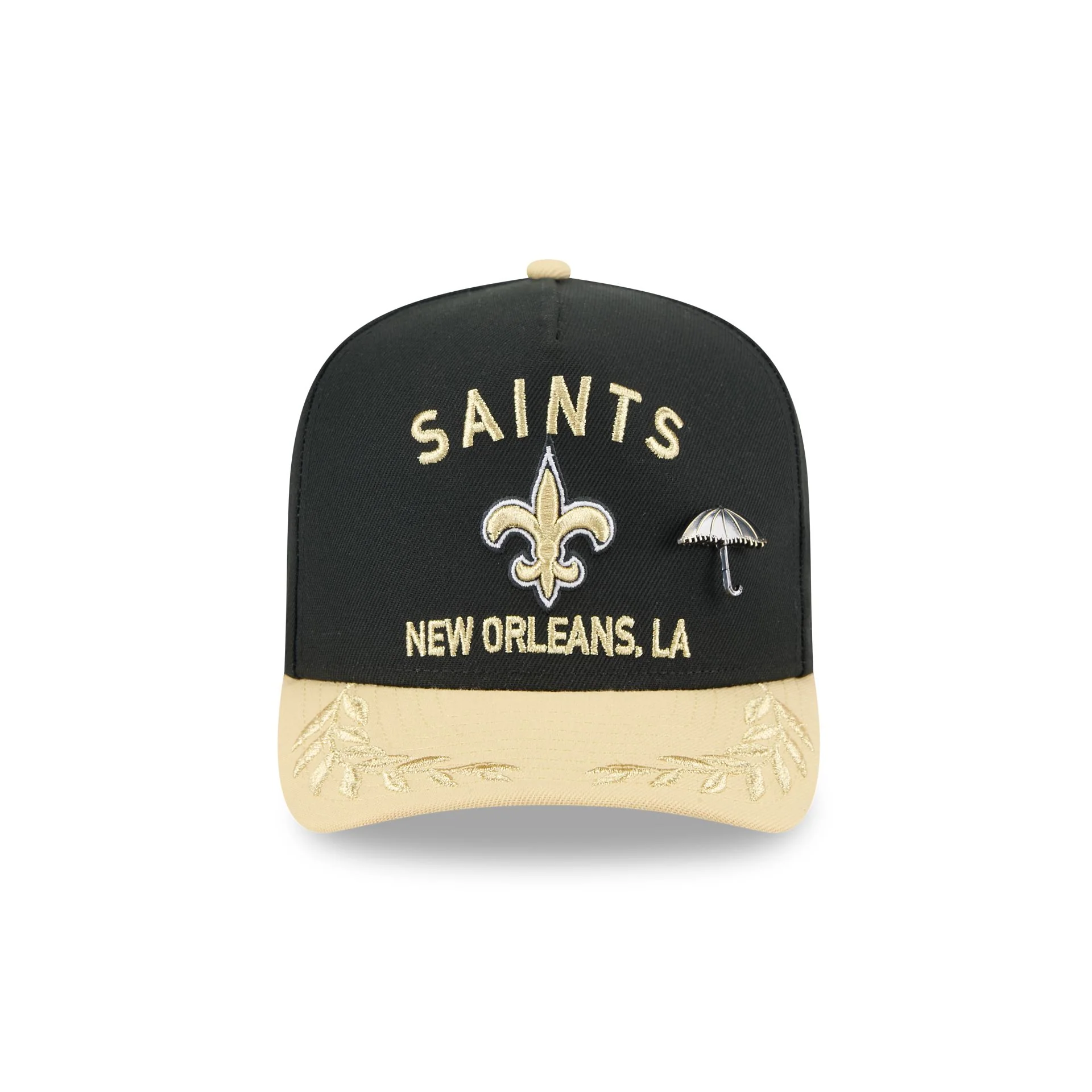 New Orleans Saints 2025 Draft Black 59FIFTY A-Frame Fitted Hat