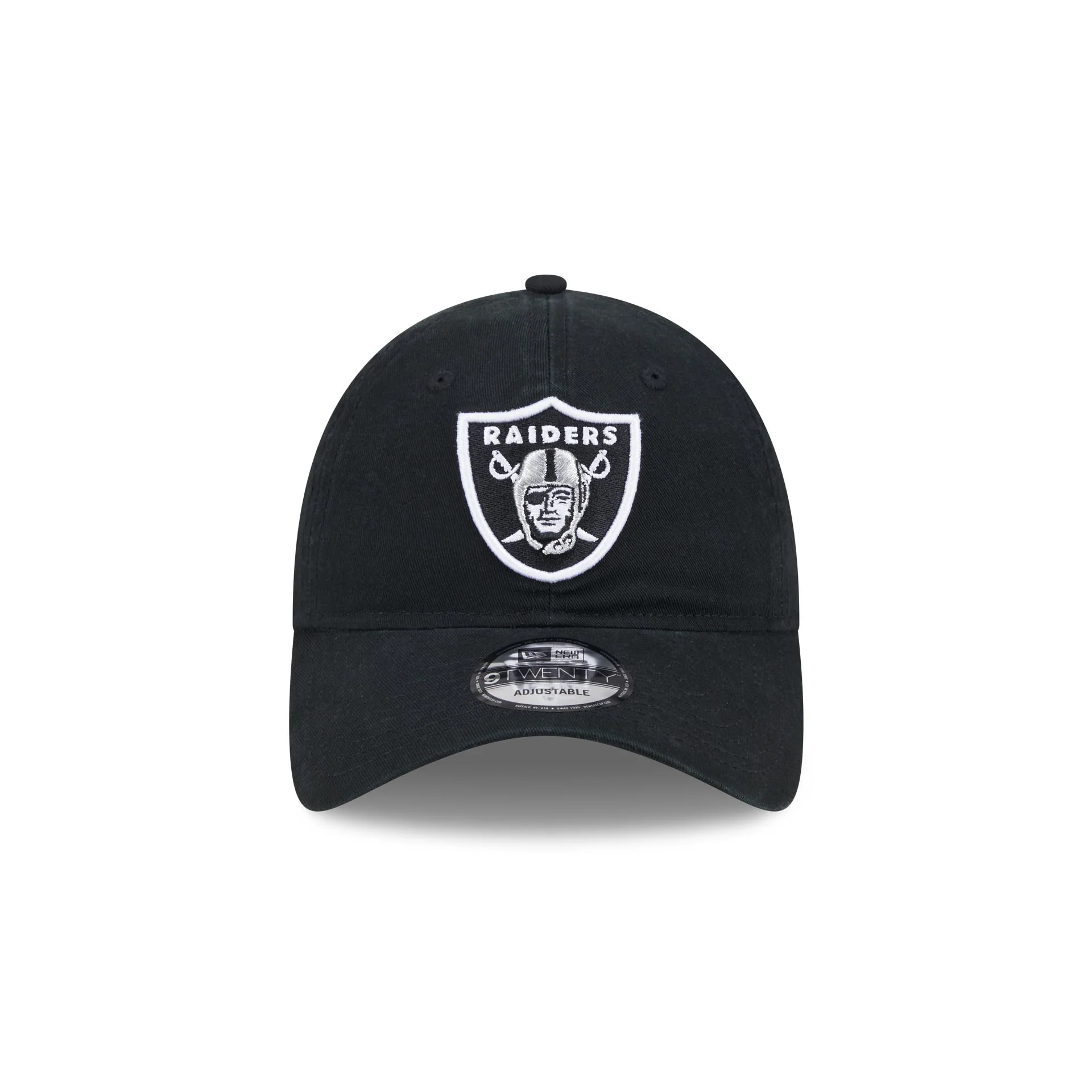 Las Vegas Raiders Black 9TWENTY Adjustable Hat