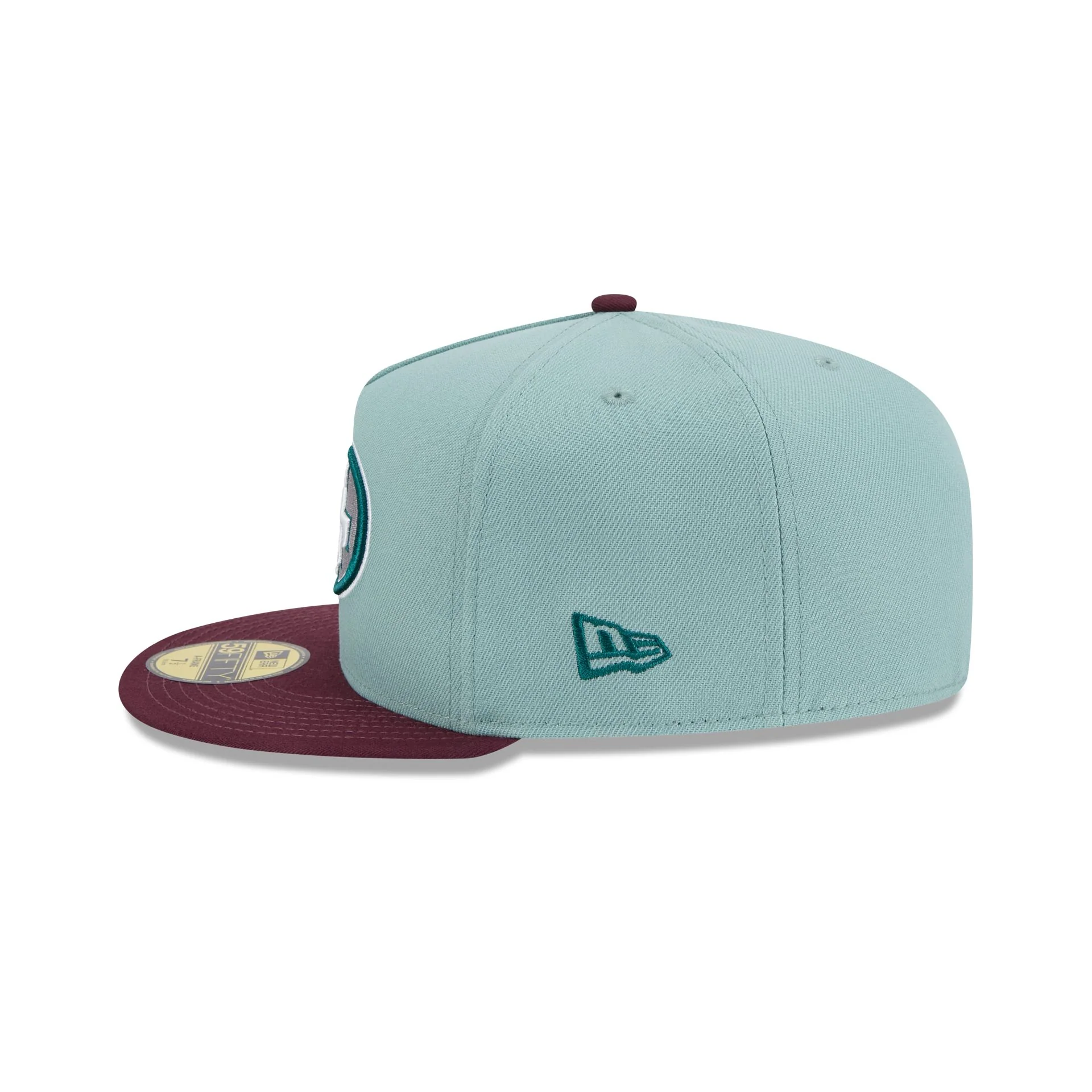 San Francisco 49ers Beach Kiss Blue 59FIFTY A-Frame Fitted Hat