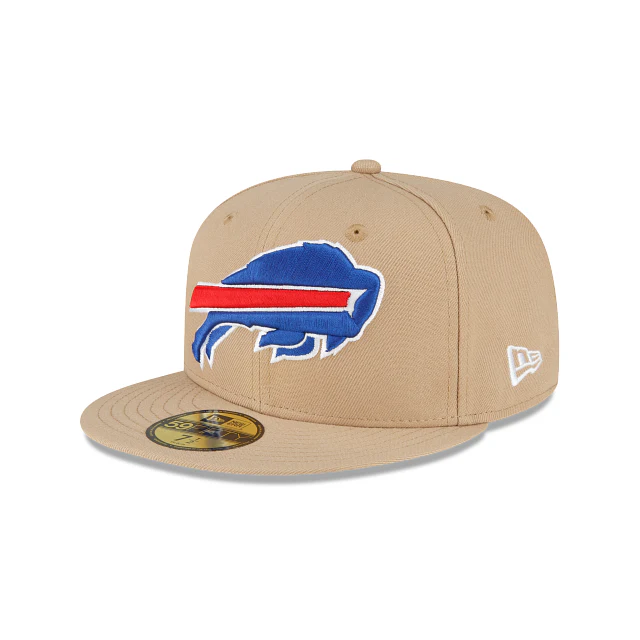 Buffalo Bills Camel 59FIFTY Fitted Hat
