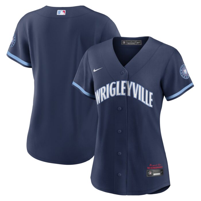 Women’s Chicago Cubs Nike Navy City Connect Replica Jersey