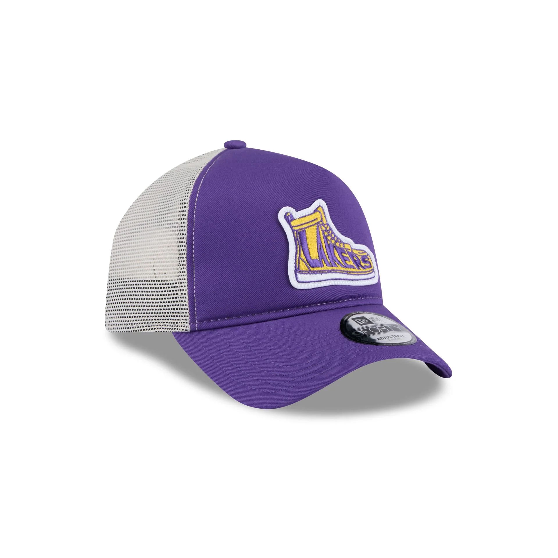 Los Angeles Lakers 2025 All-Star Game Fan Pack 9FORTY A-Frame Trucker Hat
