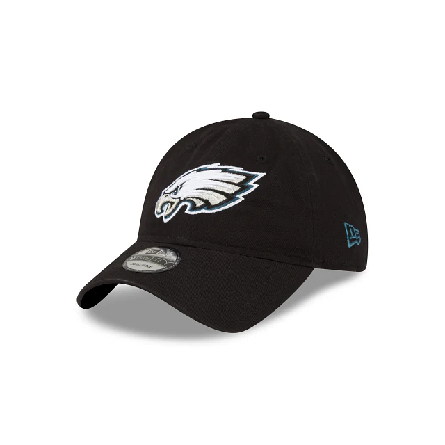 Philadelphia Eagles Core Classic Black 9TWENTY Adjustable Hat