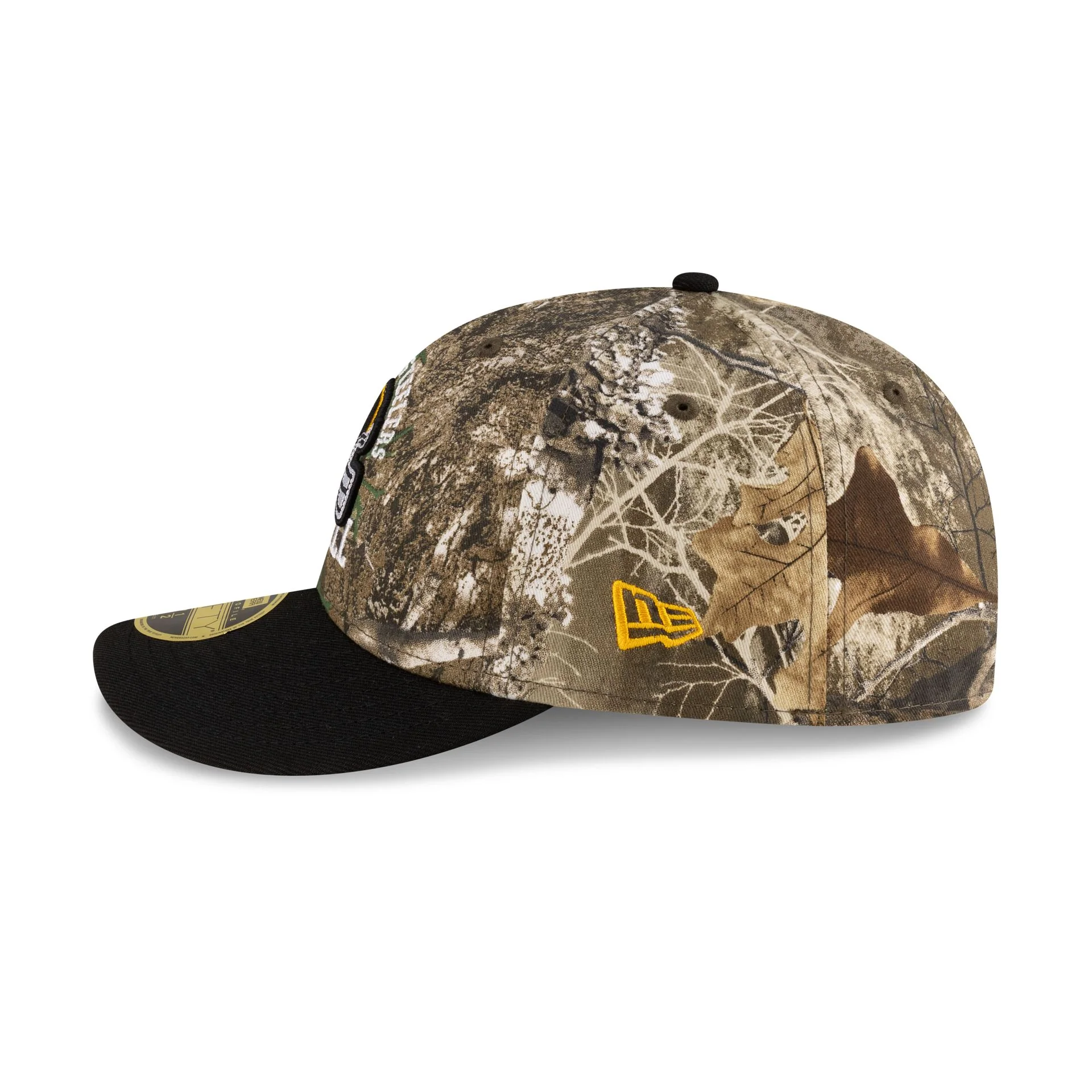 Just Caps Realtree Pittsburgh Steelers Low Profile 59FIFTY Fitted Hat