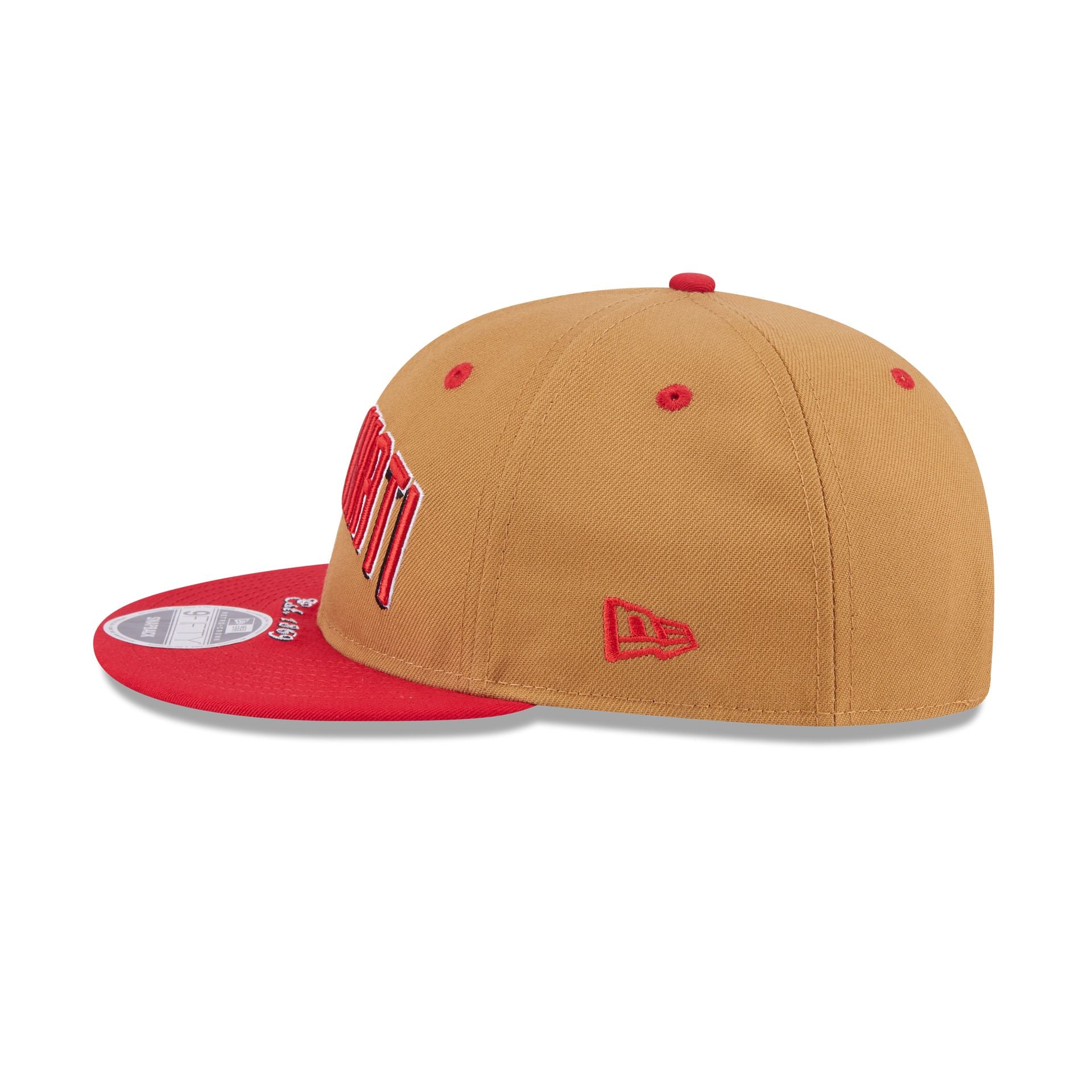 Cincinnati Reds Wheat Retro Crown 9FIFTY Snapback Hat