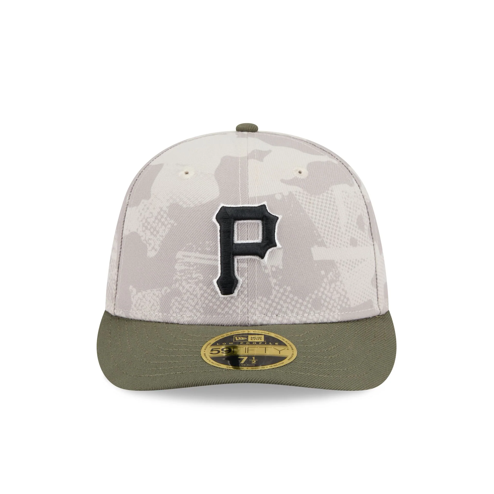 Pittsburgh Pirates Armed Forces Day 2025 Low Profile 59FIFTY Fitted Hat