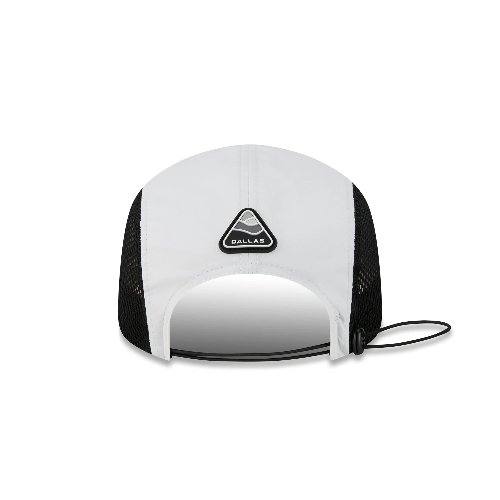 Dallas Cowboys White Poly Runner Adjustable Hat