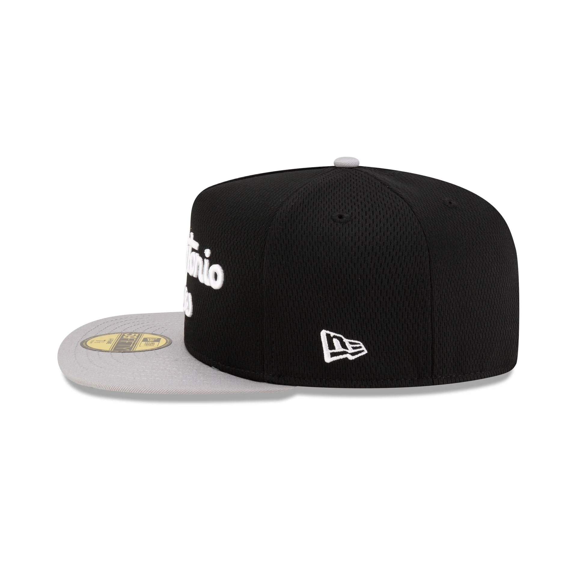 San Antonio Spurs Dashmark Mesh 59FIFTY A-Frame Fitted Hat