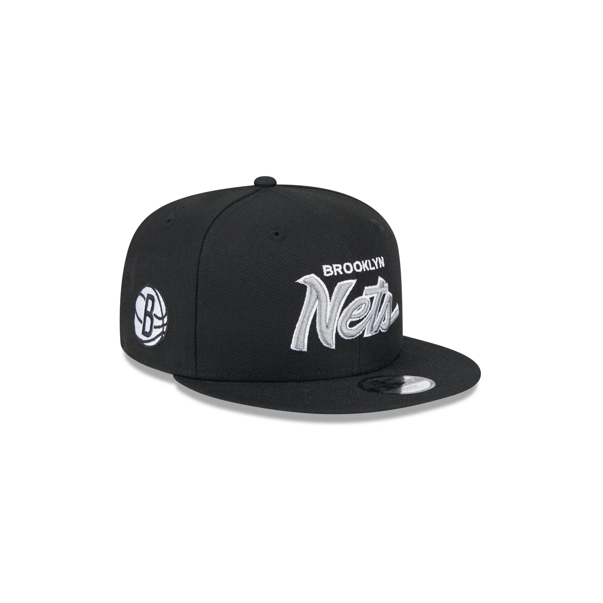 Brooklyn Nets Script Kids 9FIFTY Snapback Hat