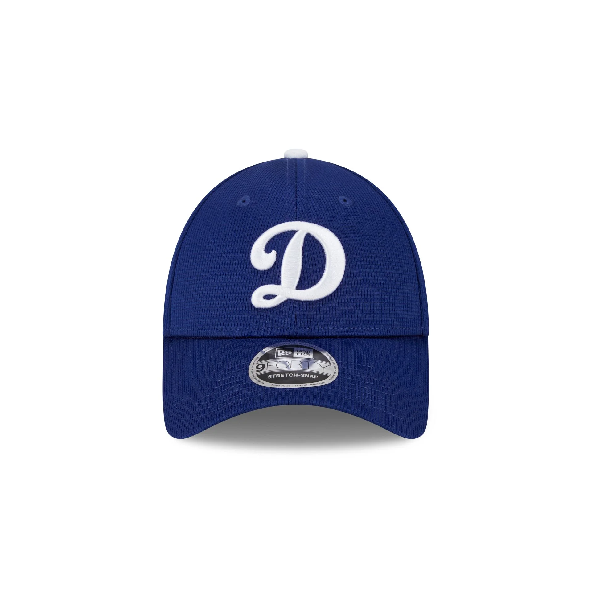 Los Angeles Dodgers 2025 Batting Practice Blue 9FORTY Stretch-Snap Hat