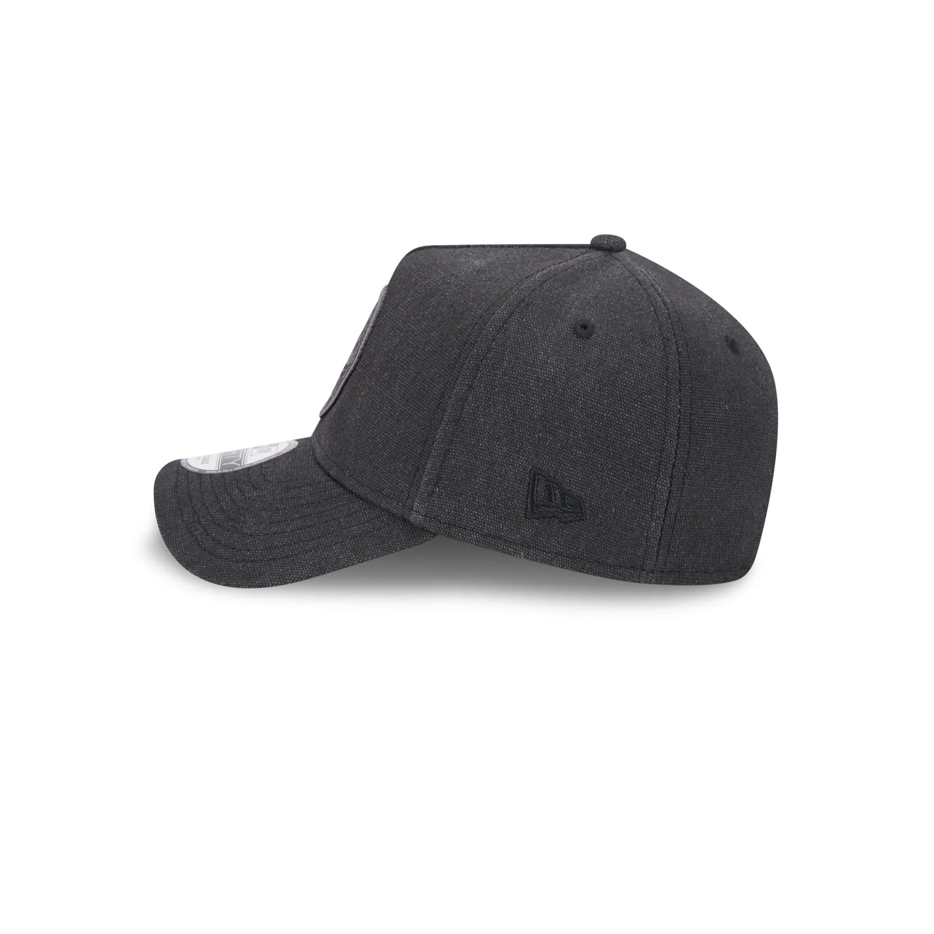 Philadelphia 76ers Logo Essentials Black 9FORTY A-Frame Snapback Hat