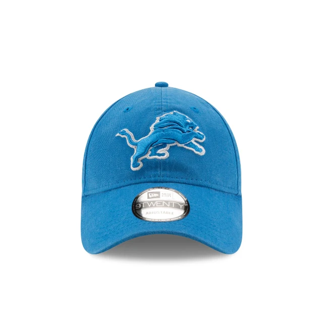 Detroit Lions Core Classic Blue 9TWENTY Adjustable Hat