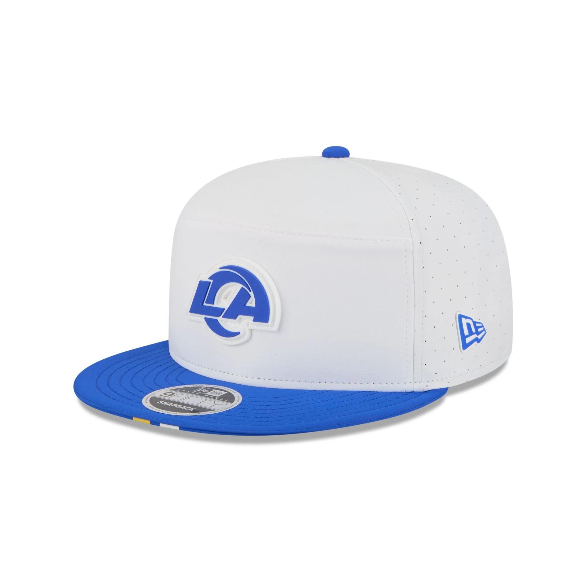 Los Angeles Rams 2025 Training Split Panel 9FIFTY Snapback Hat