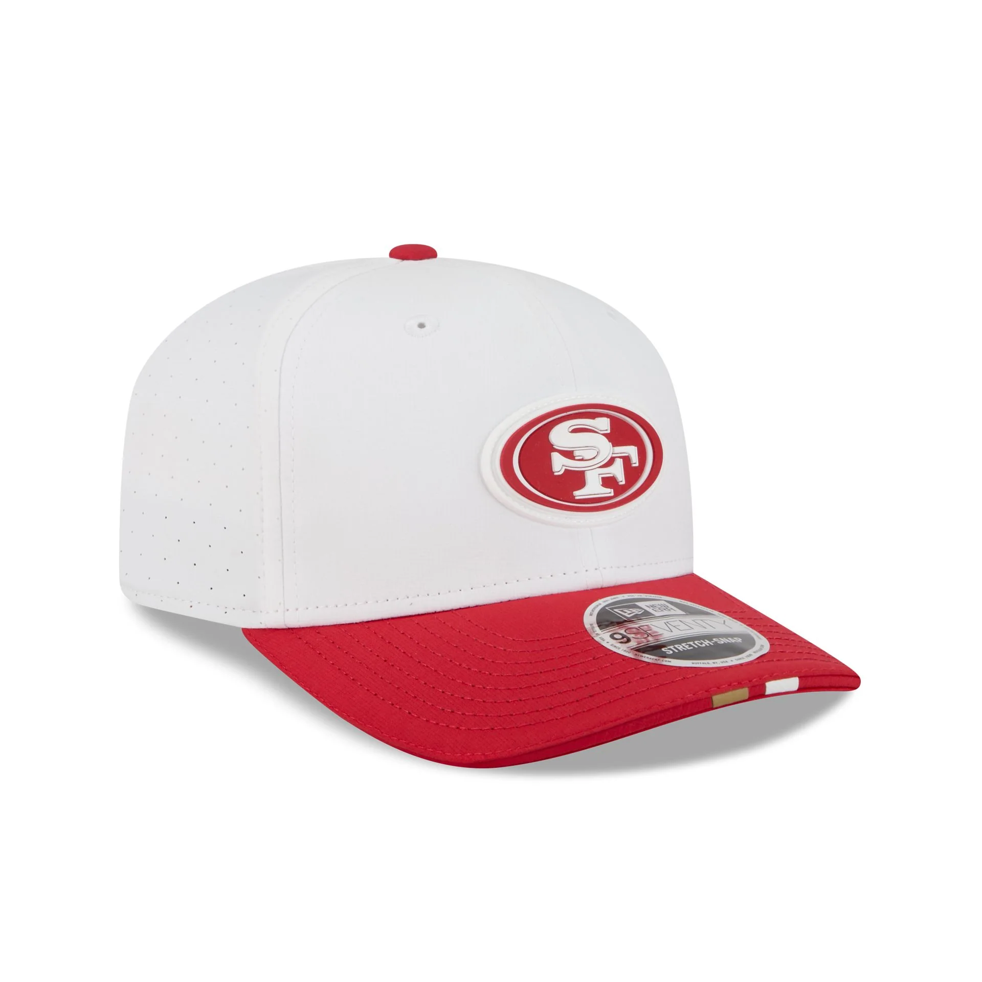 San Francisco 49ers 2025 Training 9SEVENTY Stretch-Snap Hat
