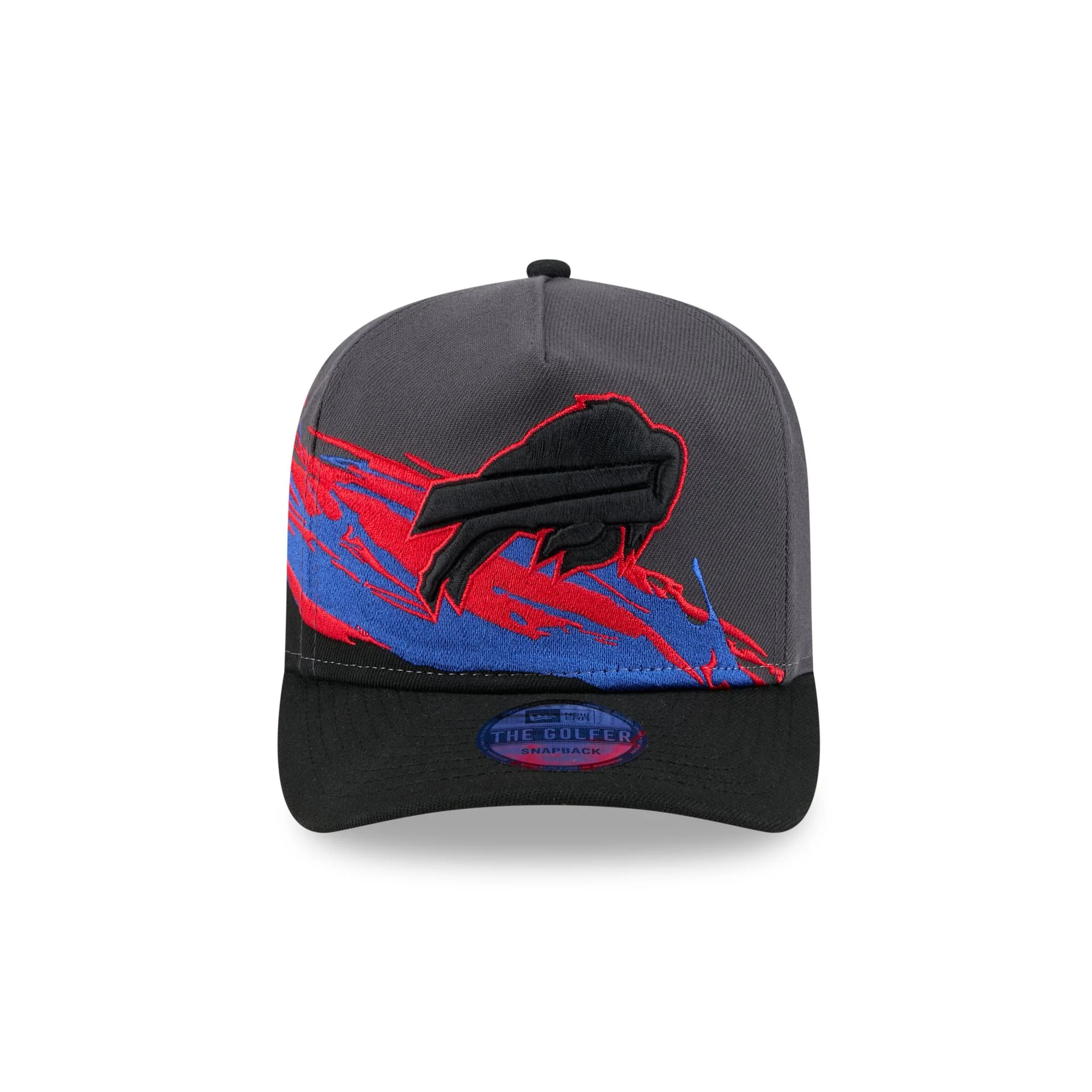 Buffalo Bills Graphite Brushstroke Golfer Hat