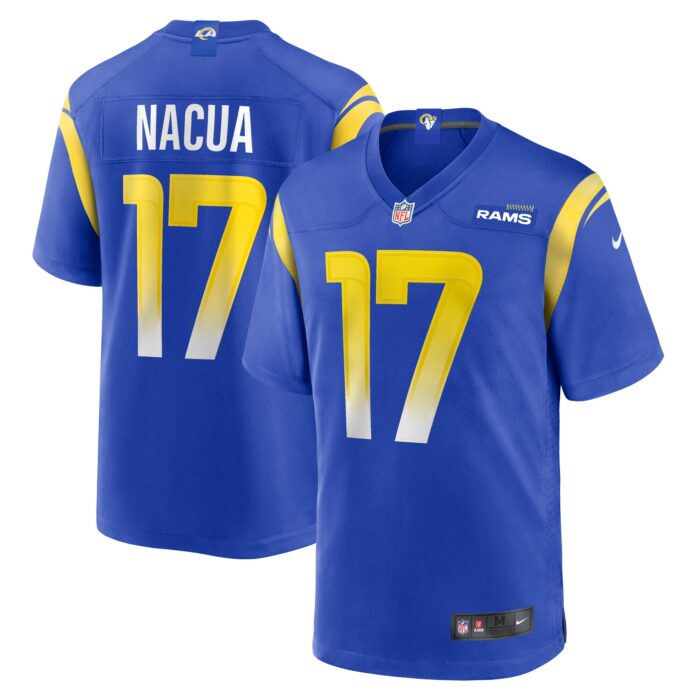 Men’s Los Angeles Rams Puka Nacua Nike Royal Home Game Jersey
